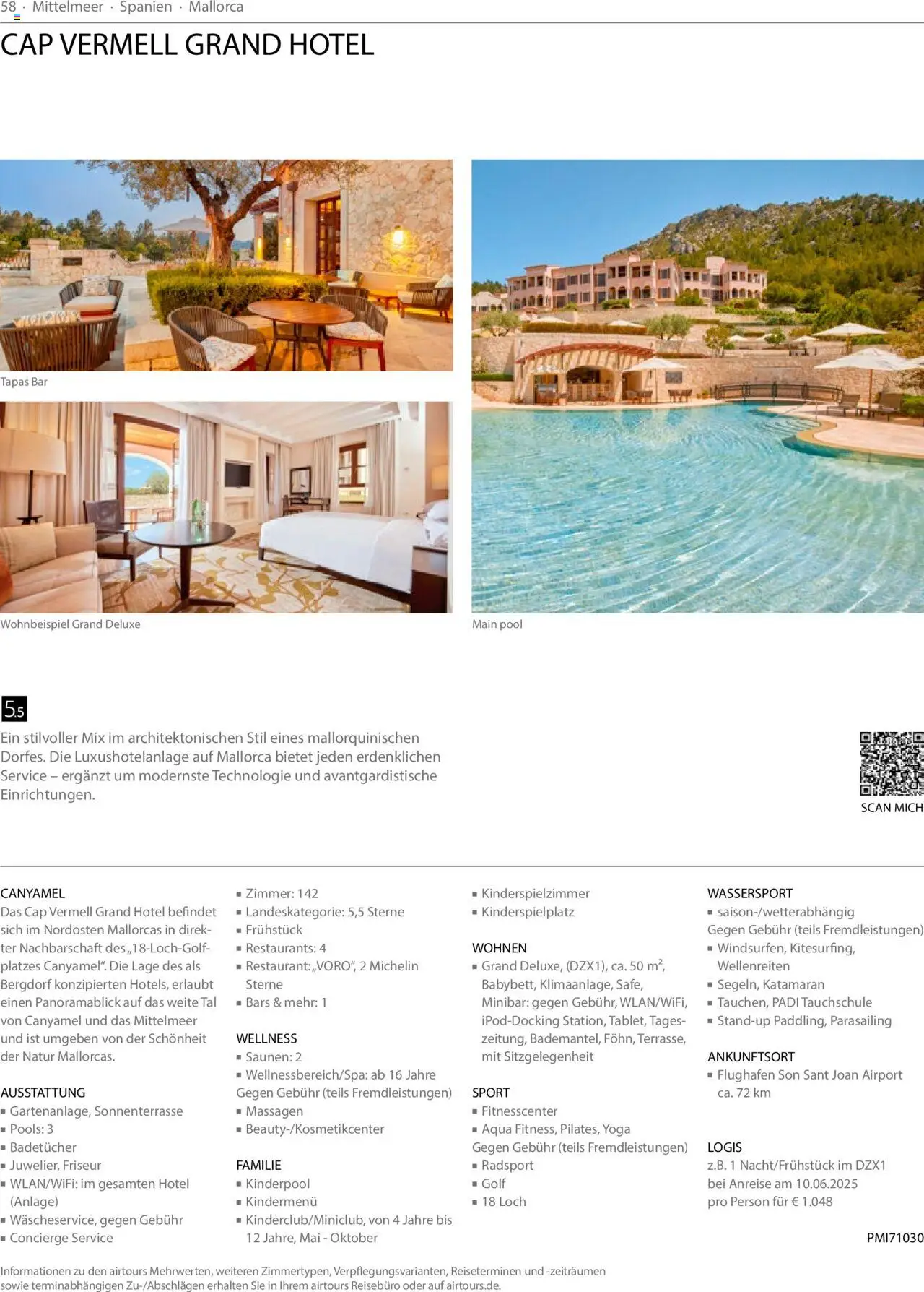 TUI airtours Katalog  Westliches Mittelmeer 2025 - Seite 58 - gültig ab 01.04.2025