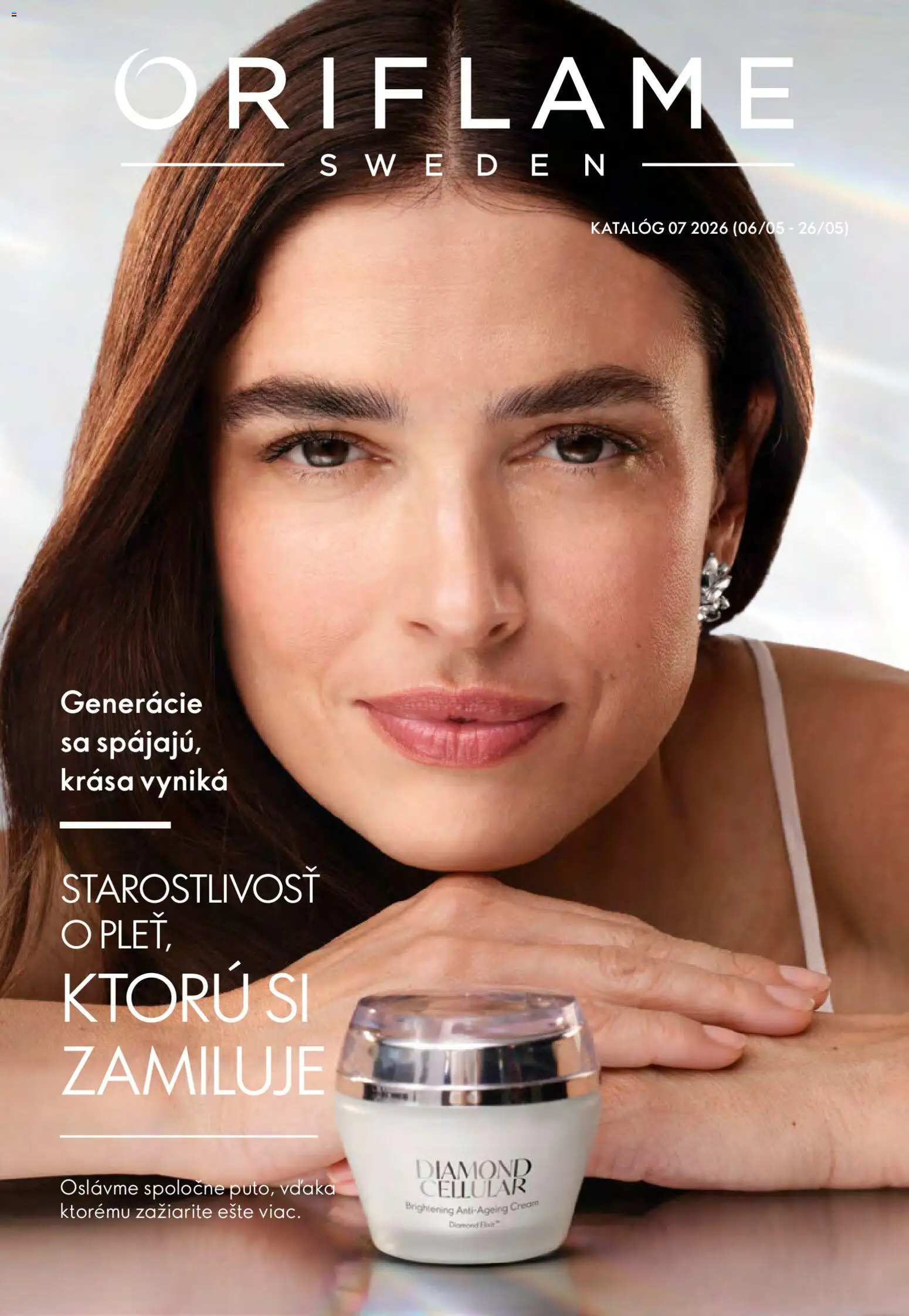 Oriflame katalóg 07 2026 - strana 1- platný od 06.05.2026