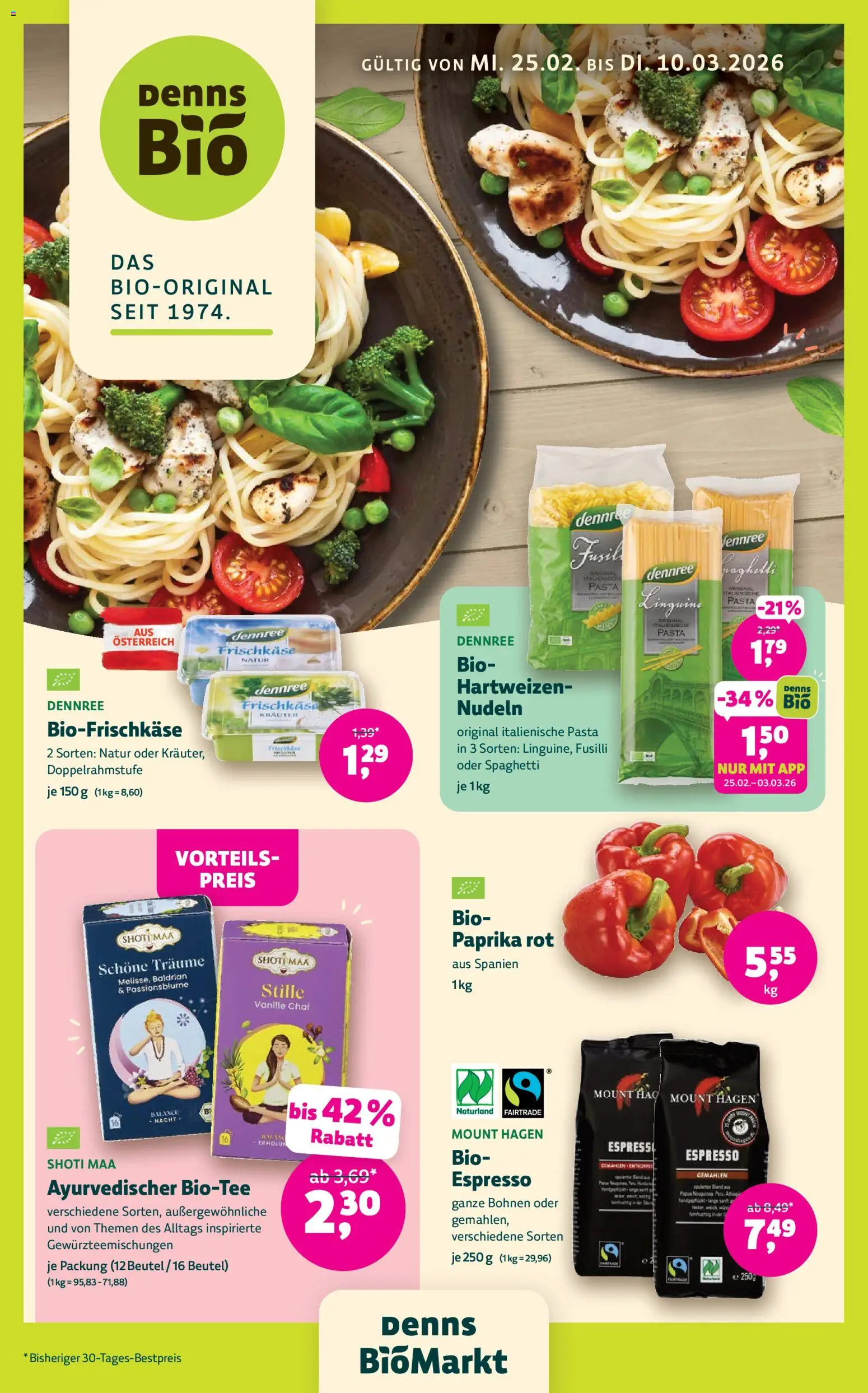 Denns BioMarkt Angebote - Seite 1- gültig ab 25.02.2026