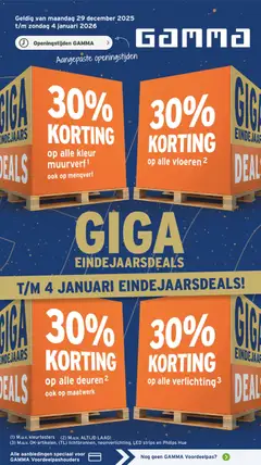 GAMMA - Folder geldig vanaf 29-12-2025