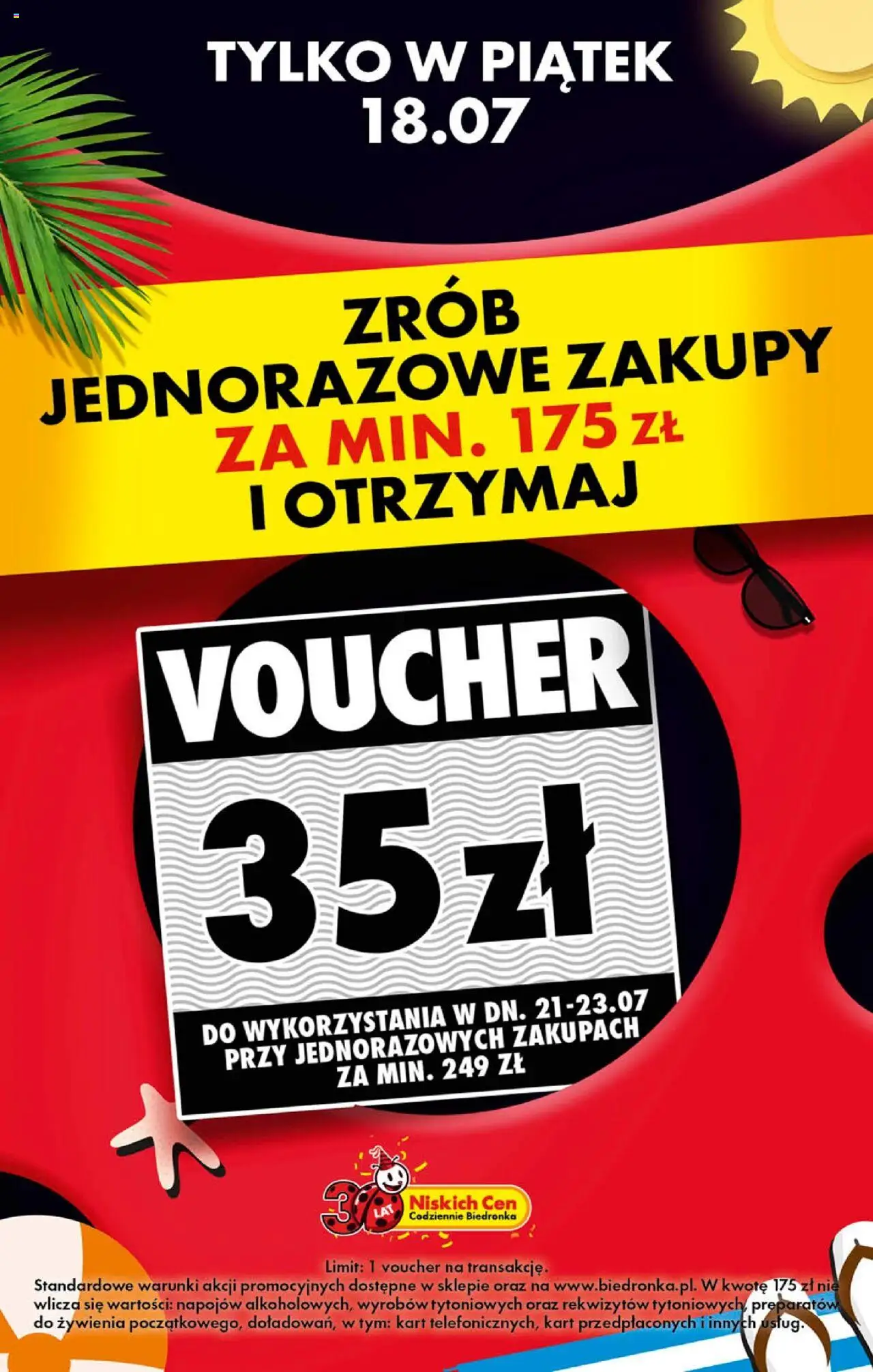 Biedronka gazetka - Tani weekend - strona 3- ważny od 18.07.2025