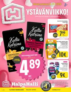 Esikatselu Halpa Halli tarjoukset voimassa alkaen 11/02/2026