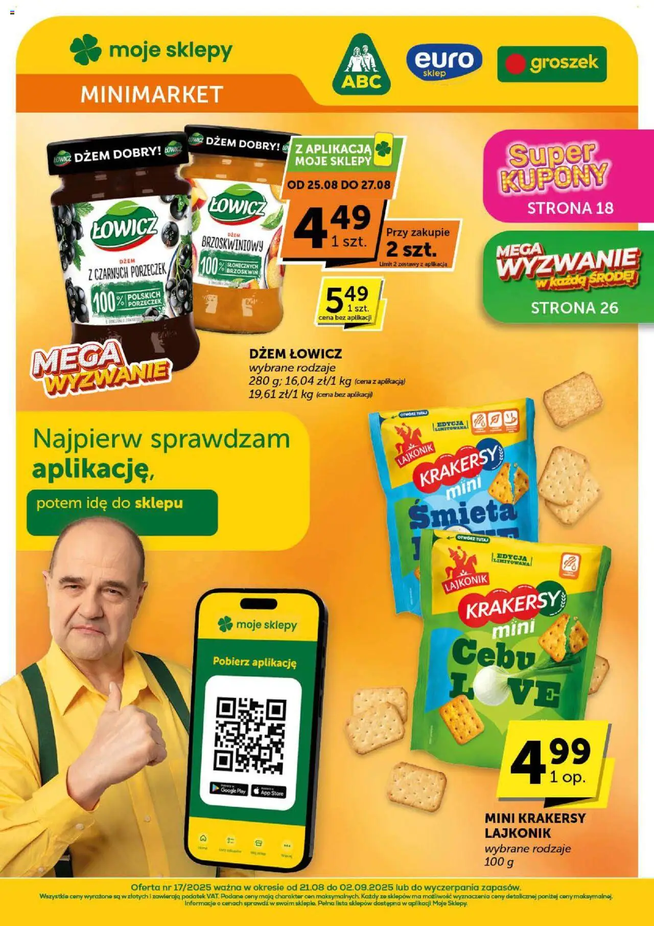 ABC Gazetka - Minimarket - strona 1- ważny od 21.08.2025