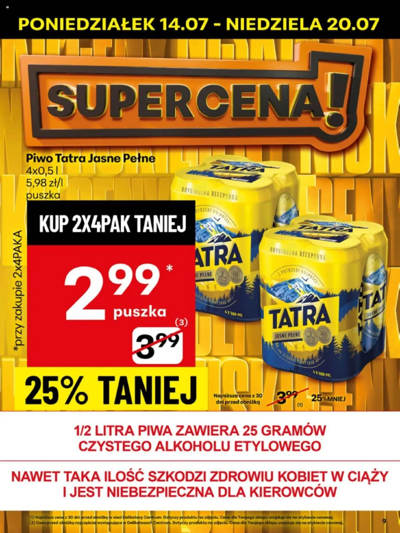 Delikatesy Centrum Gazetka - strona 9- ważny od 14.07.2025