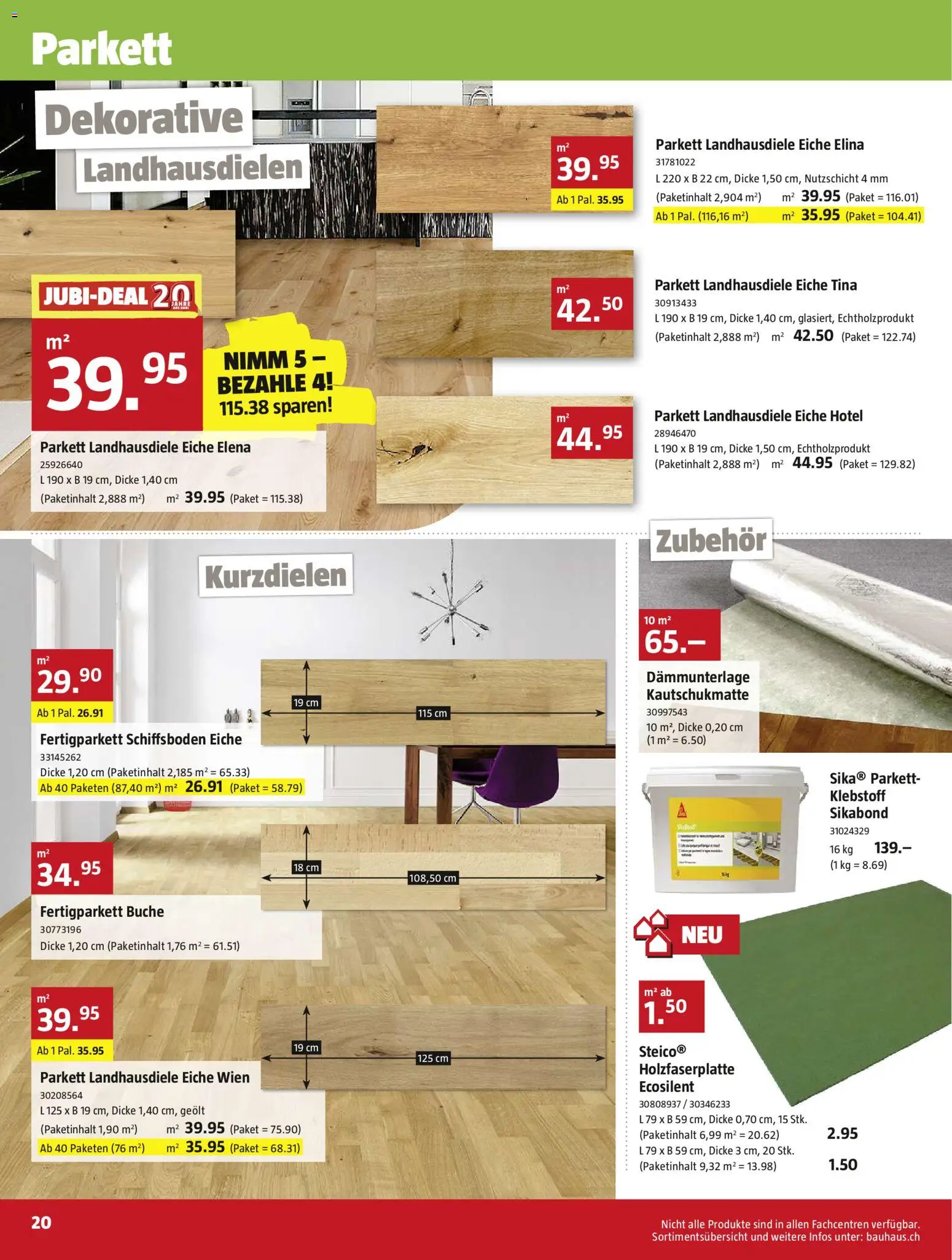 Bauhaus Aktionen - page 20- valid from 23.02.2026