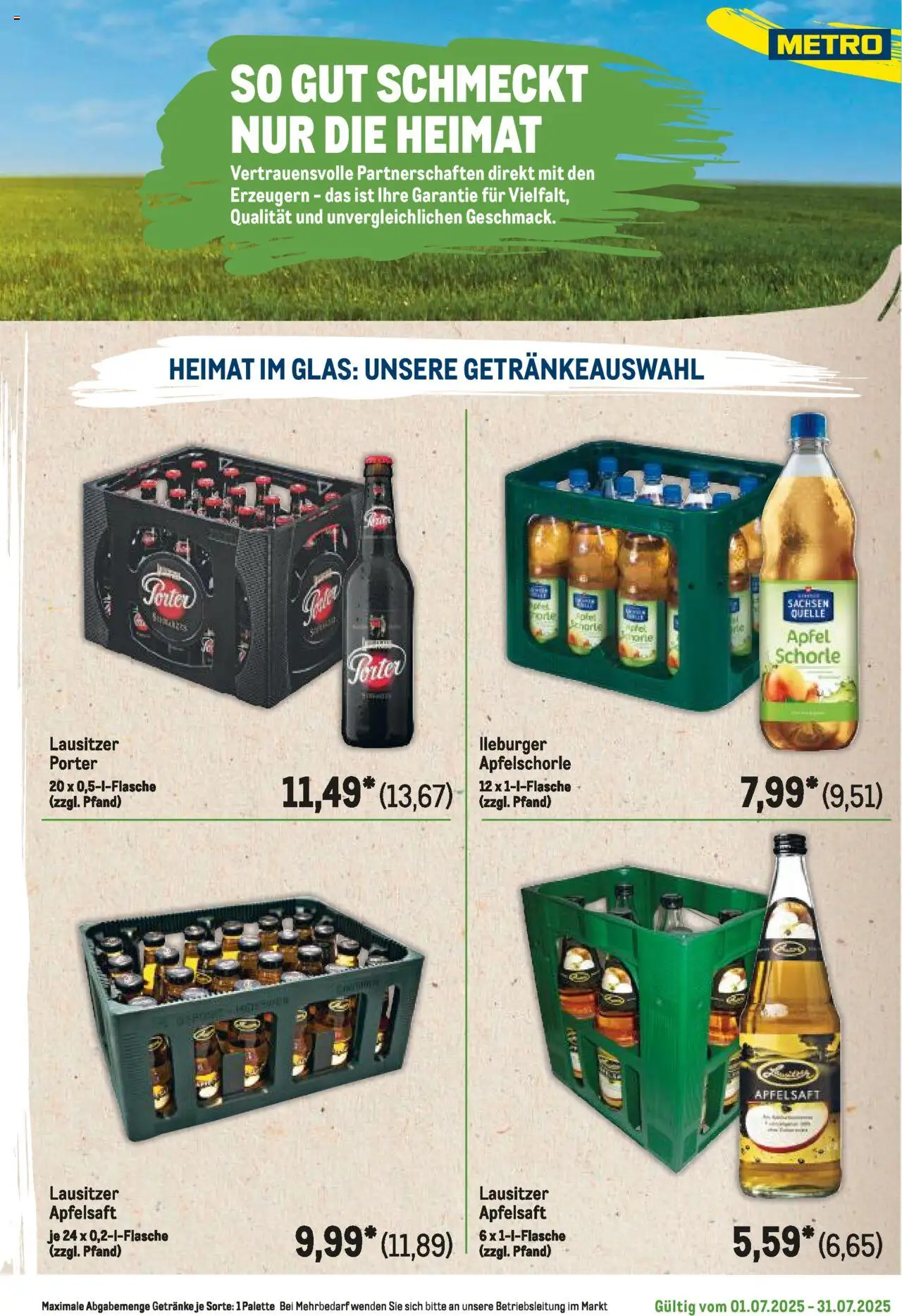 Metro - Regionaler Flyer - Seite 93 - gültig ab 01.07.2025