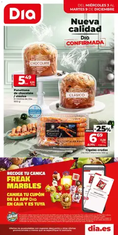 Vista previa del folleto Dia - folleto Market válido desde 03/12/2025