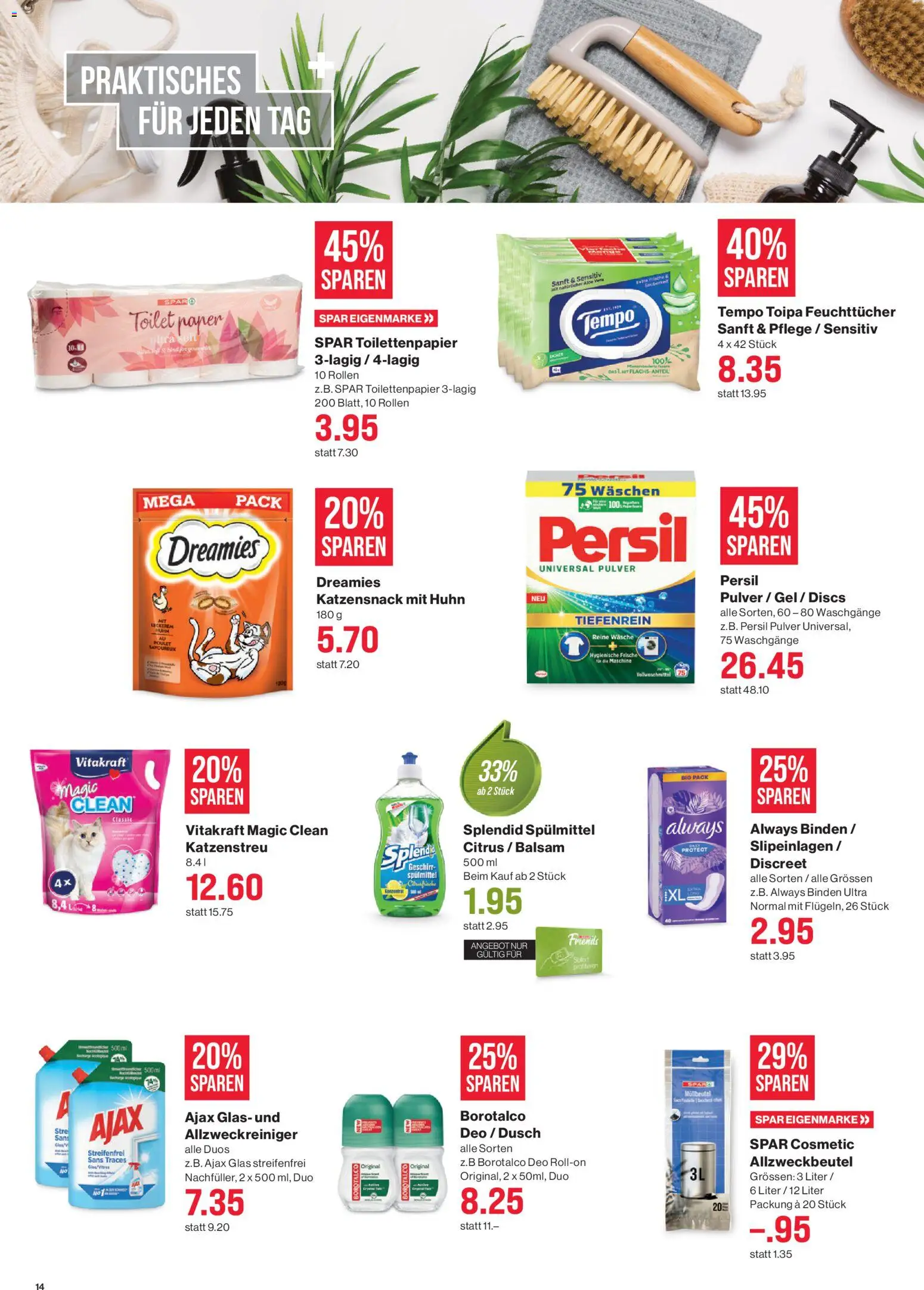SPAR aktionen - page 14- valid from 26.03.2026