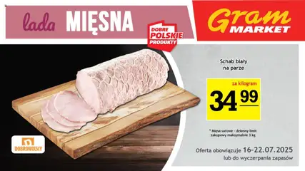 Podgląd Gram Market Gazetka - Lada Mięsna ważny od 16.07.2025