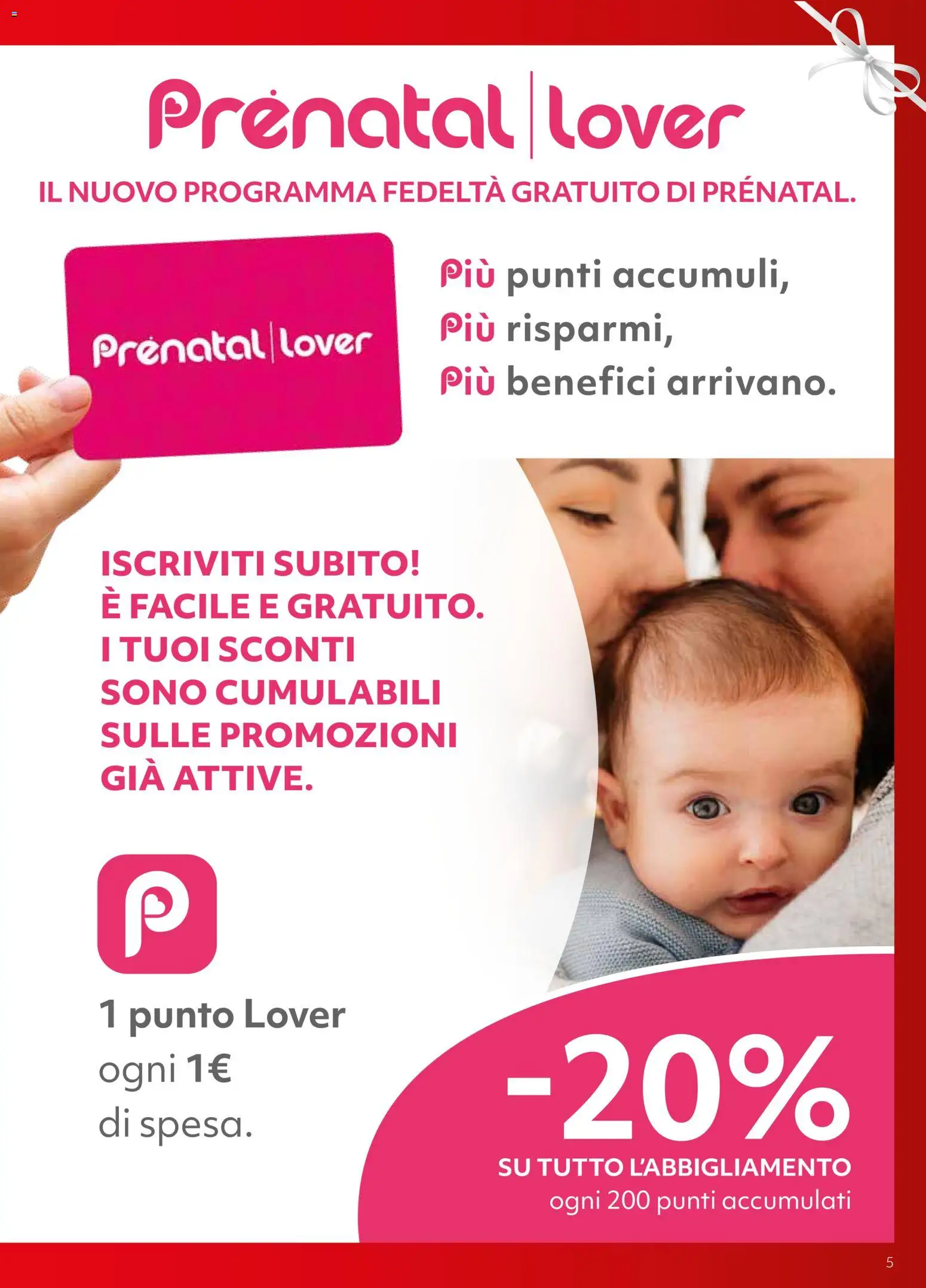 Volantino Prenatal	 - pagina 5 - valido dal 02/12/2025