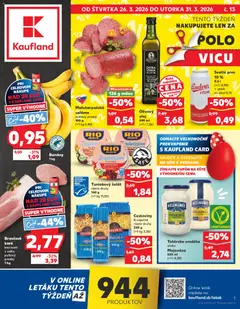 Kaufland leták platný od 26.03.2026