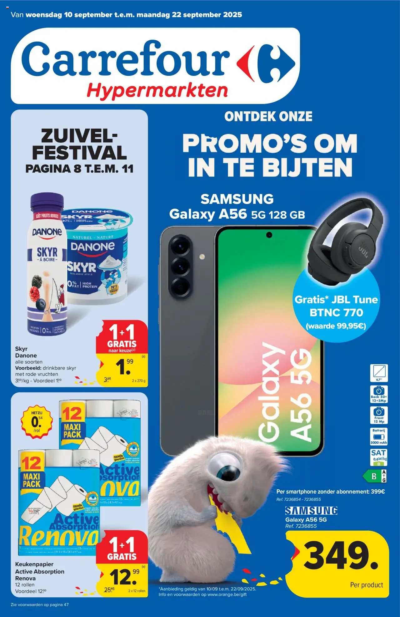 Carrefour folder week 37 - pagina 1- geldig vanaf 10/09/2025