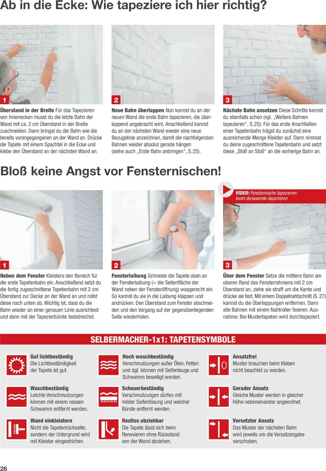 Toom Baumarkt Anleitung Wände bearbeiten - Seite 26 - gültig ab 01.01.2024