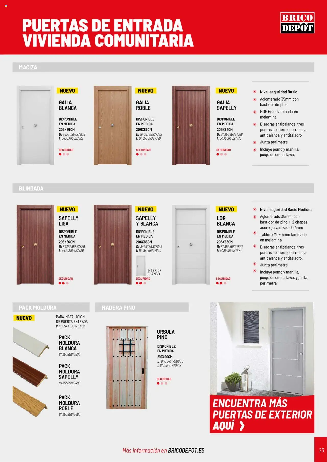 Brico Depôt Puertas y ventanas - Página de 23 - Válido desde 23/07/2025