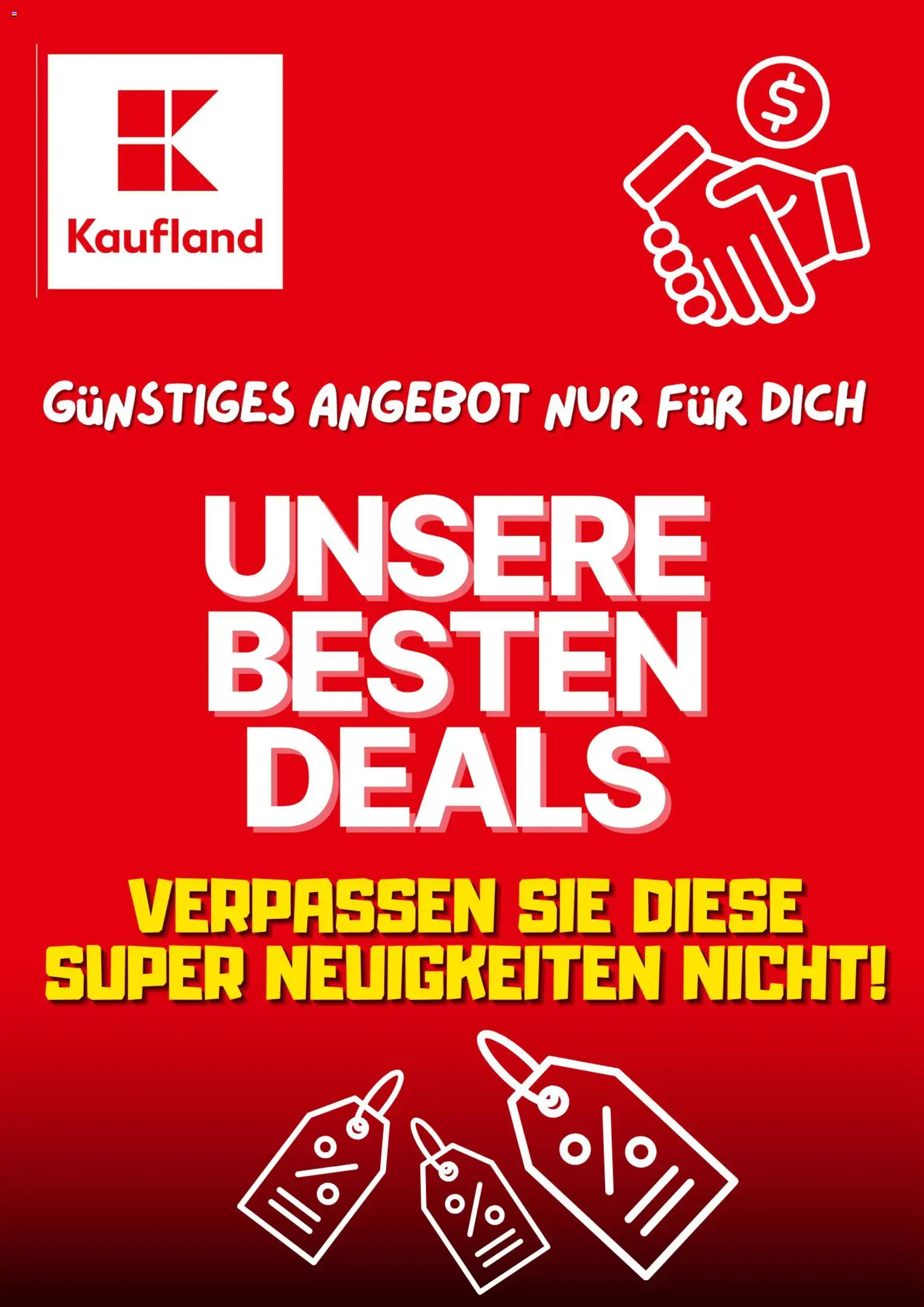 Kaufland Flugblatt - Seite 1- gültig ab 01.11.2025