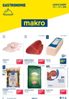 Náhled Makro leták - Gastronomie platný od 14.01.2026