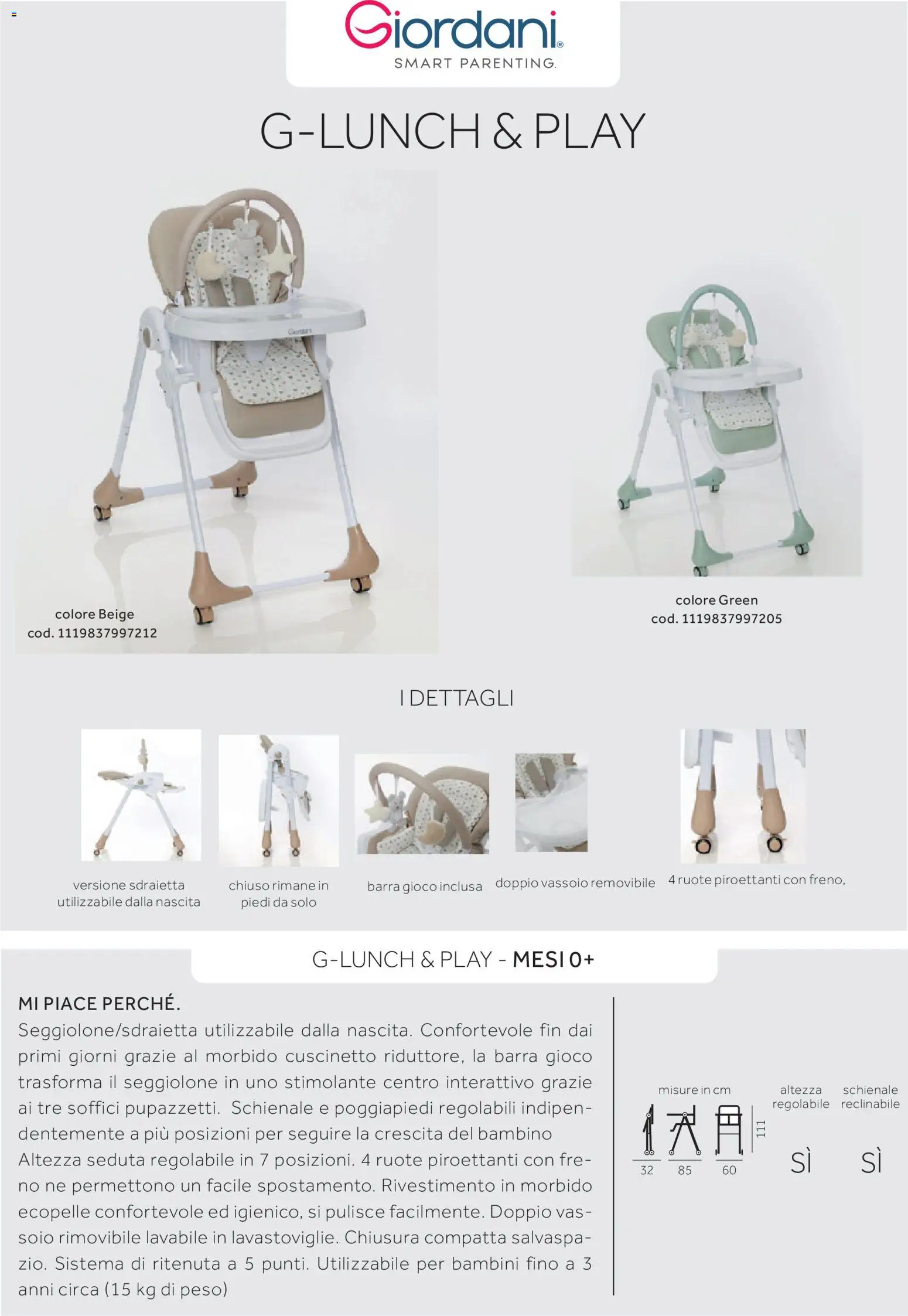 Prenatal Seggioloni catalogo - pagina 6 - valido dal 04/12/2025