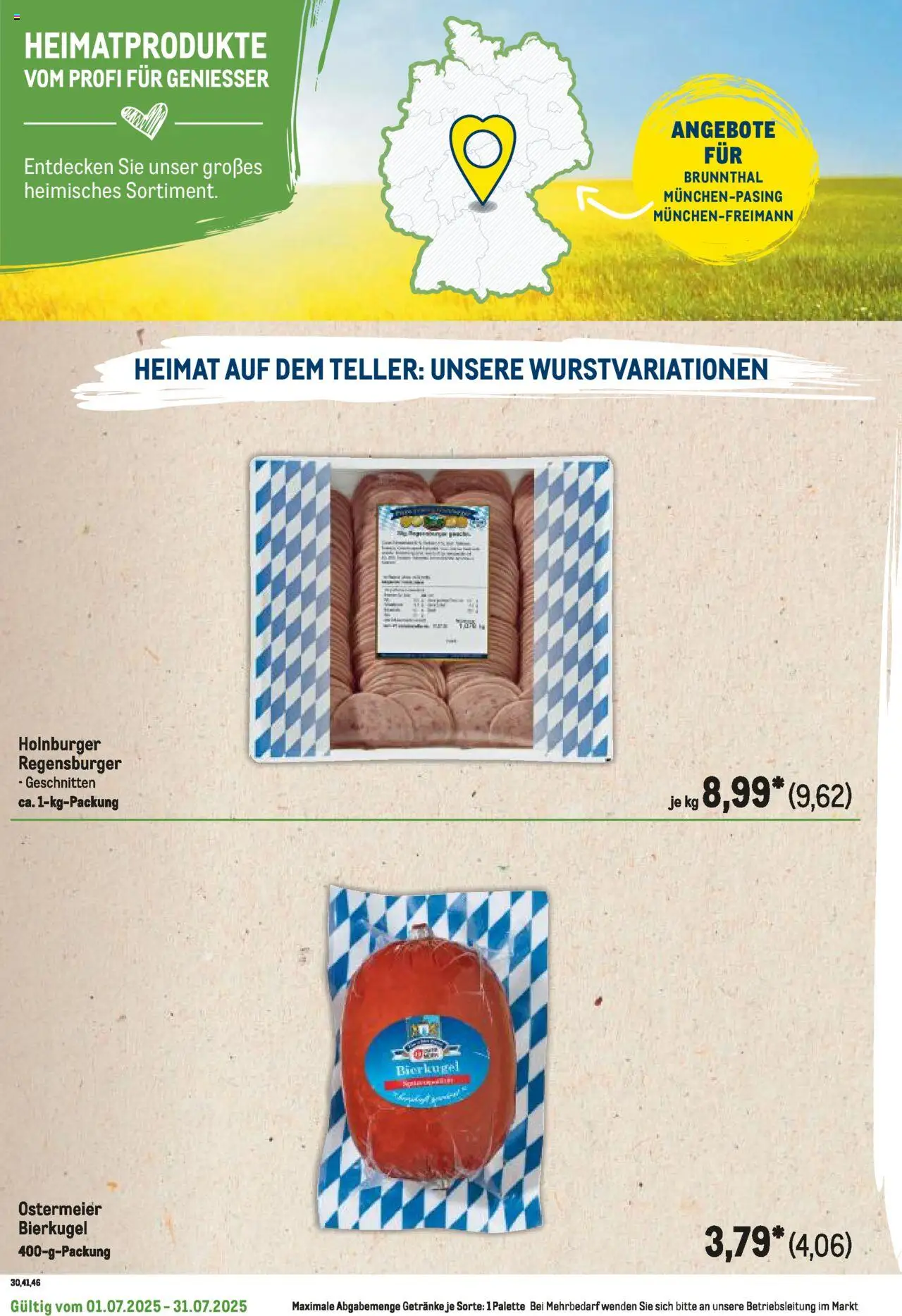 Metro - Regionaler Flyer - Seite 86 - gültig ab 01.07.2025