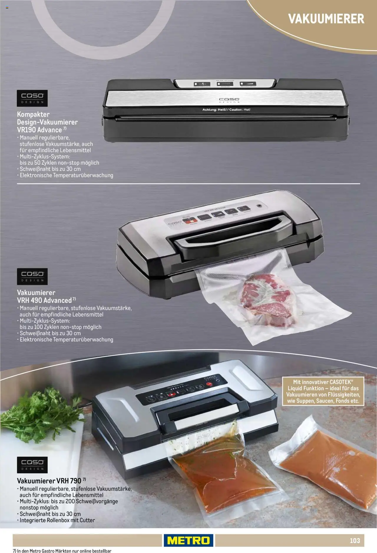 Metro Non Food Sortiment - Seite 103 - gültig ab 01.10.2025