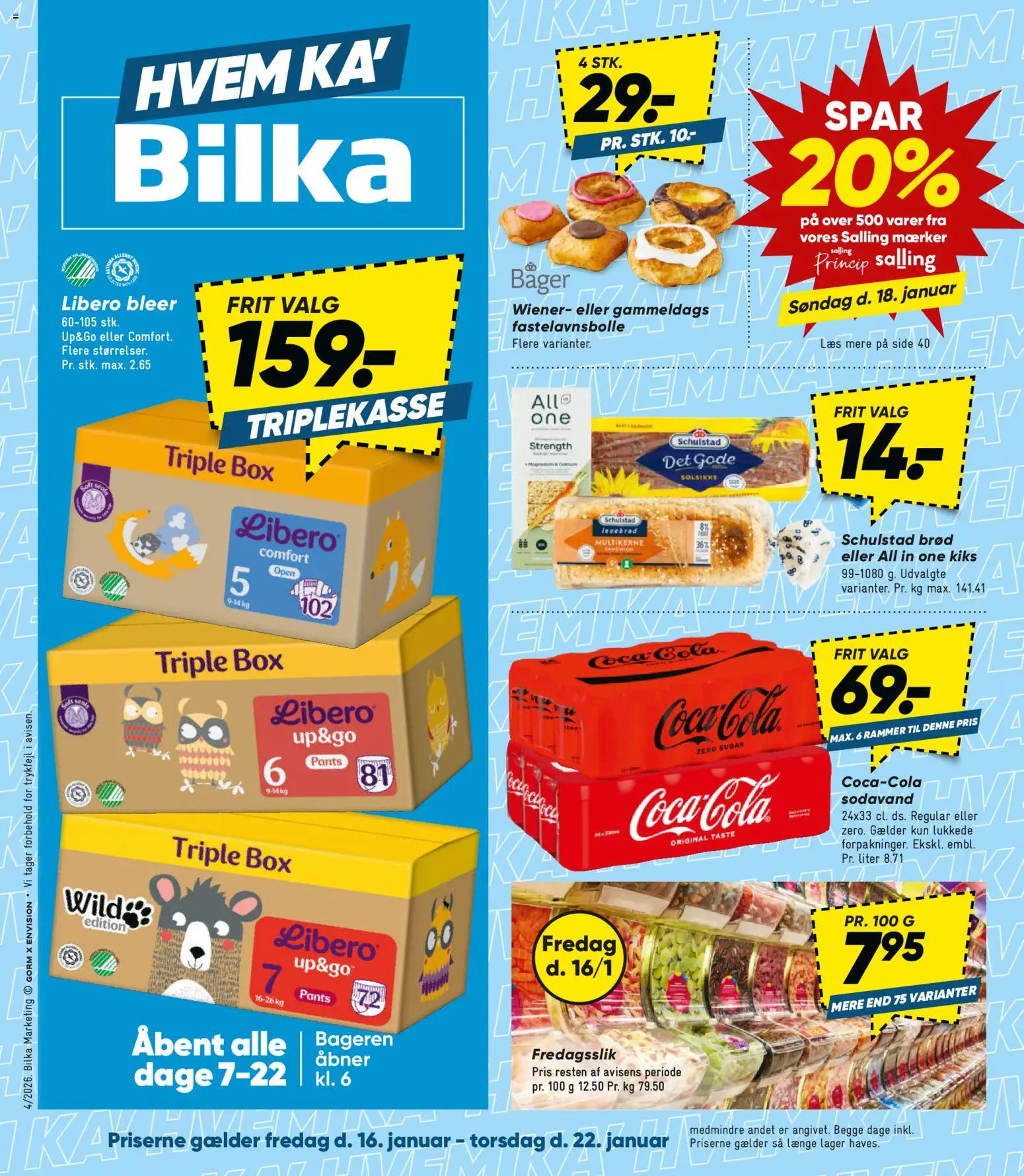 Bilka - Tilbudsavis - side 1- gyldig fra 16/01/2026