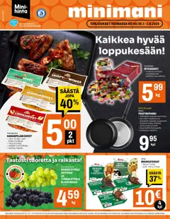 Esikatselu Minimani tarjoukset voimassa alkaen 30/07/2025