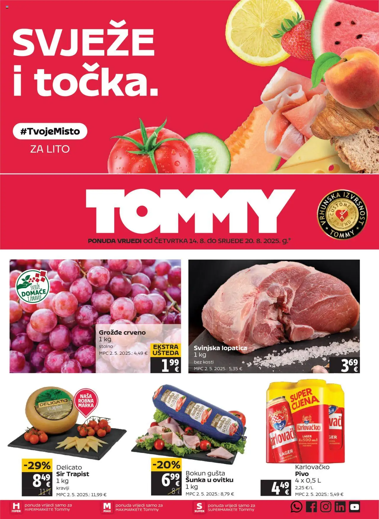 Katalog Tommy - stranica 1- važeći od 14.08.2025