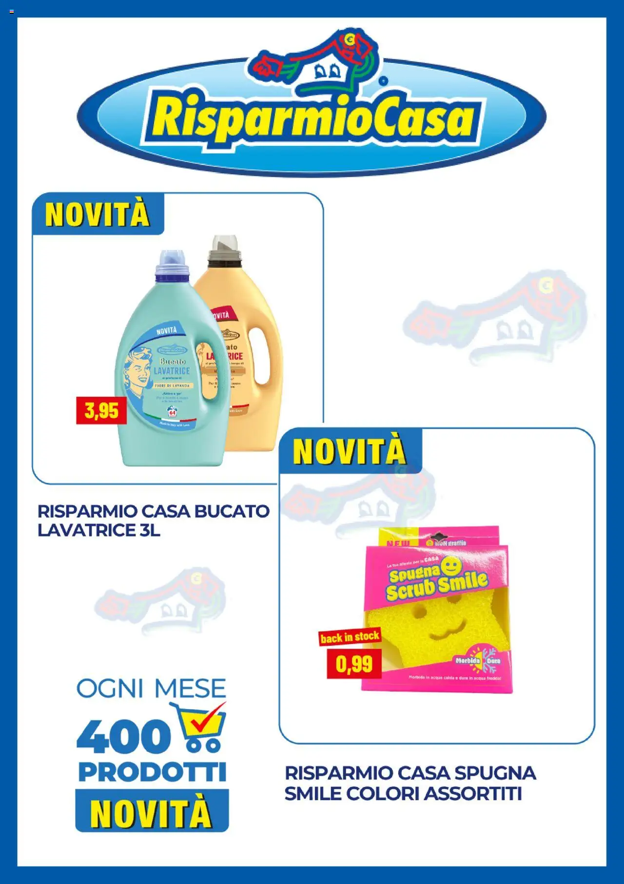 Volantino RisparmioCasa	 - pagina 1 - valido dal 12/08/2025