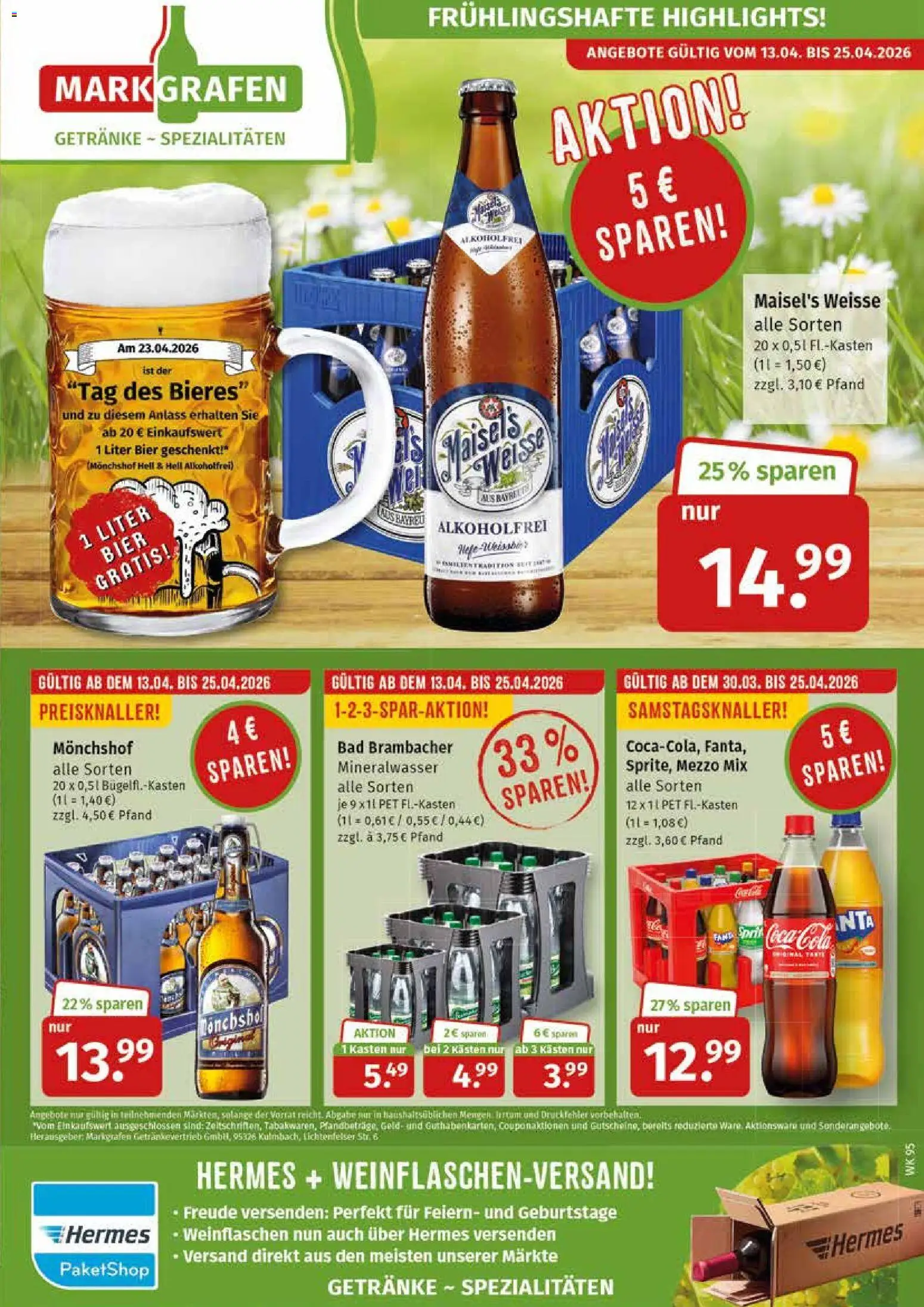 Markgrafen Prospekt - Seite 1 - gültig ab 13.04.2026