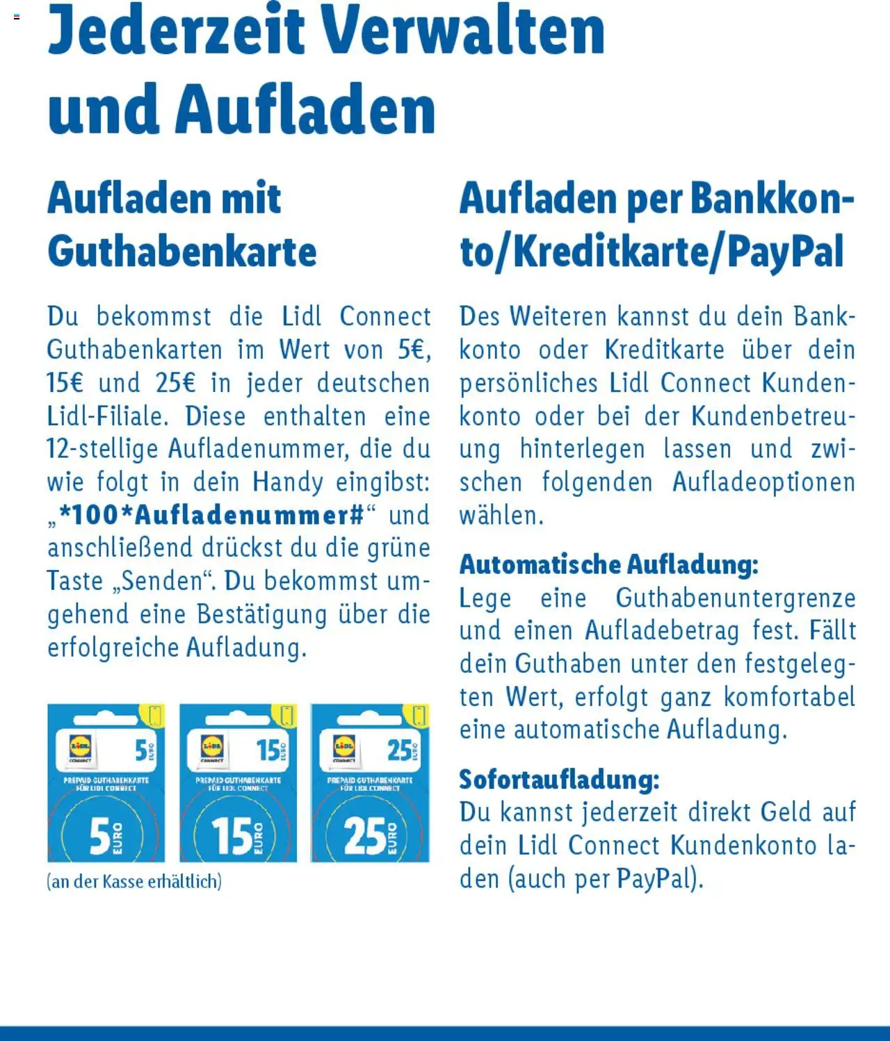 Lidl Tarifübersicht - Seite 12 - gültig ab 01.01.2025