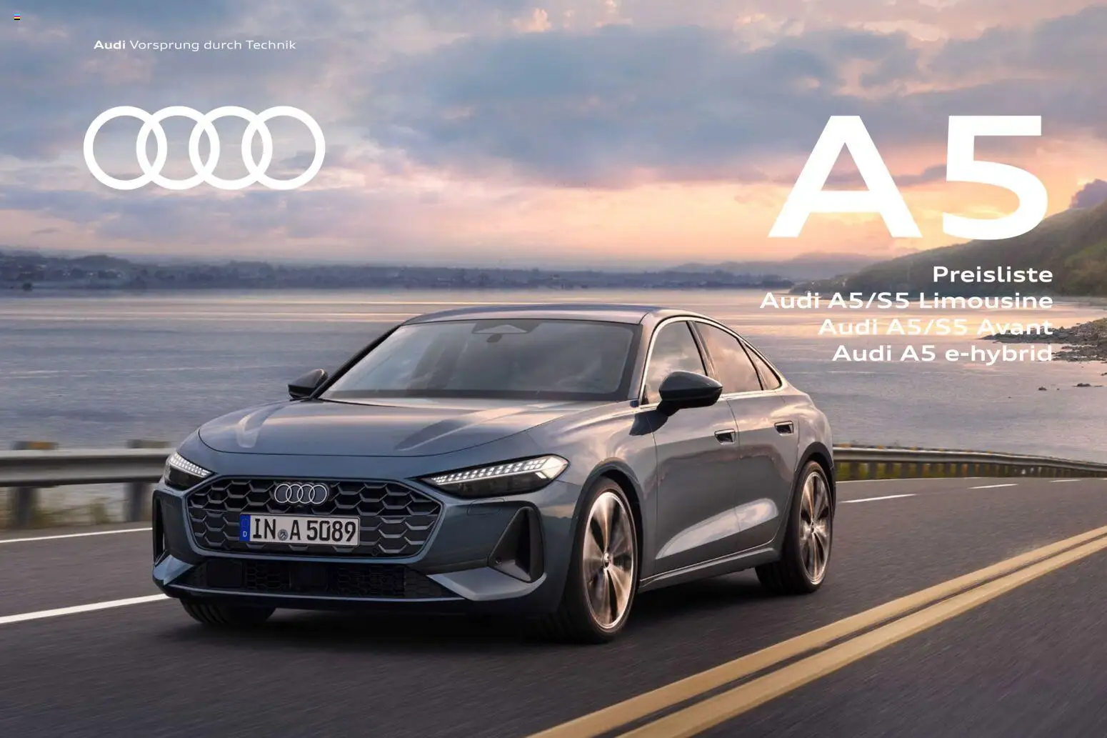 Audi A5 - Seite 1 - gültig ab 28.10.2025