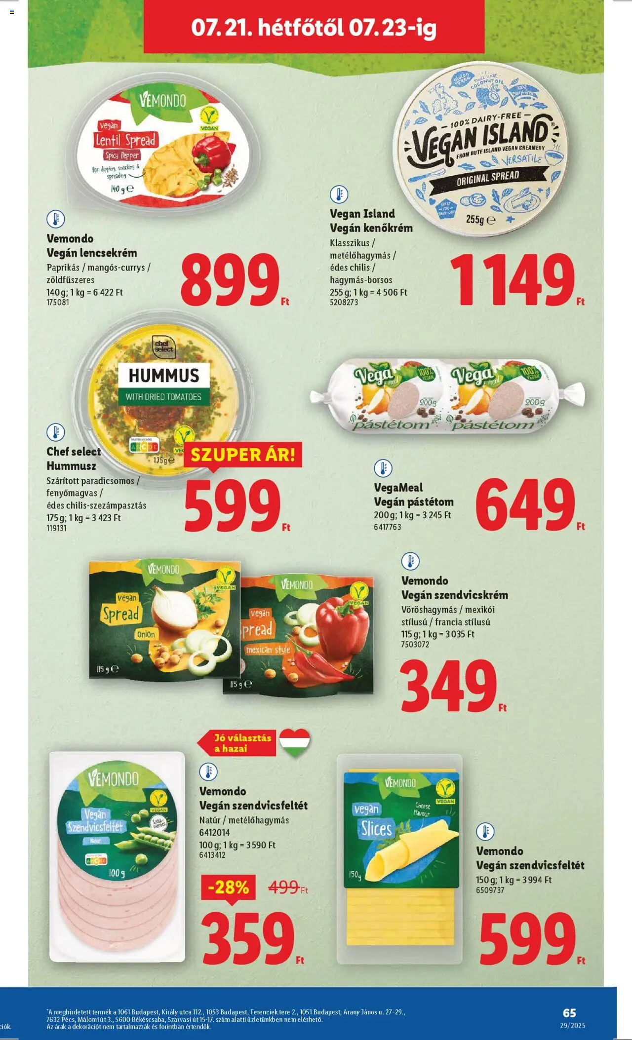 Lidl Akciós újság - 65oldal - érvényes 2025.07.17.-tól