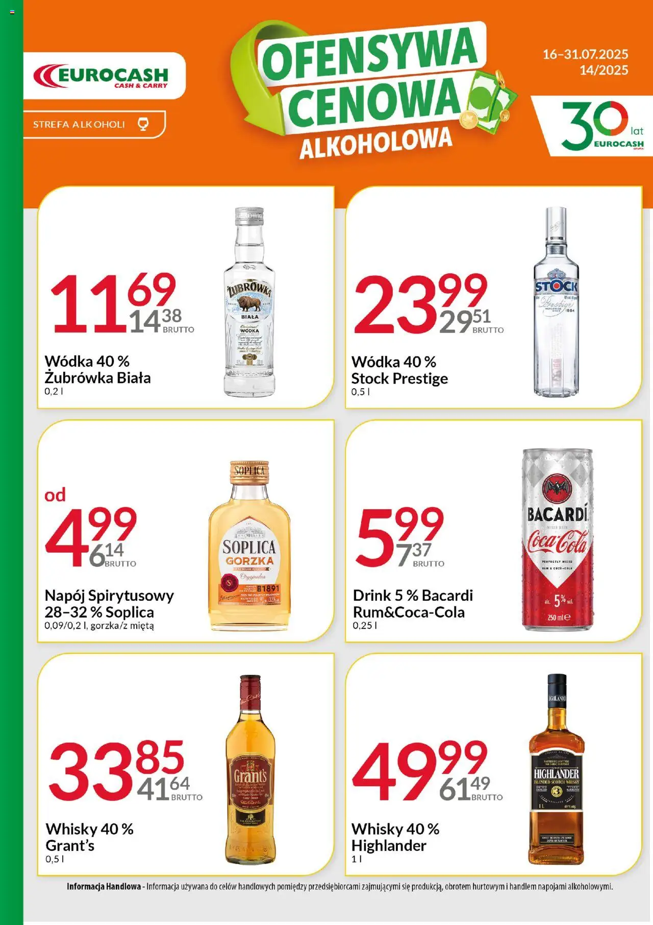 Eurocash Gazetka - Ofensywa Alkoholowa - strona 2- ważny od 16.07.2025