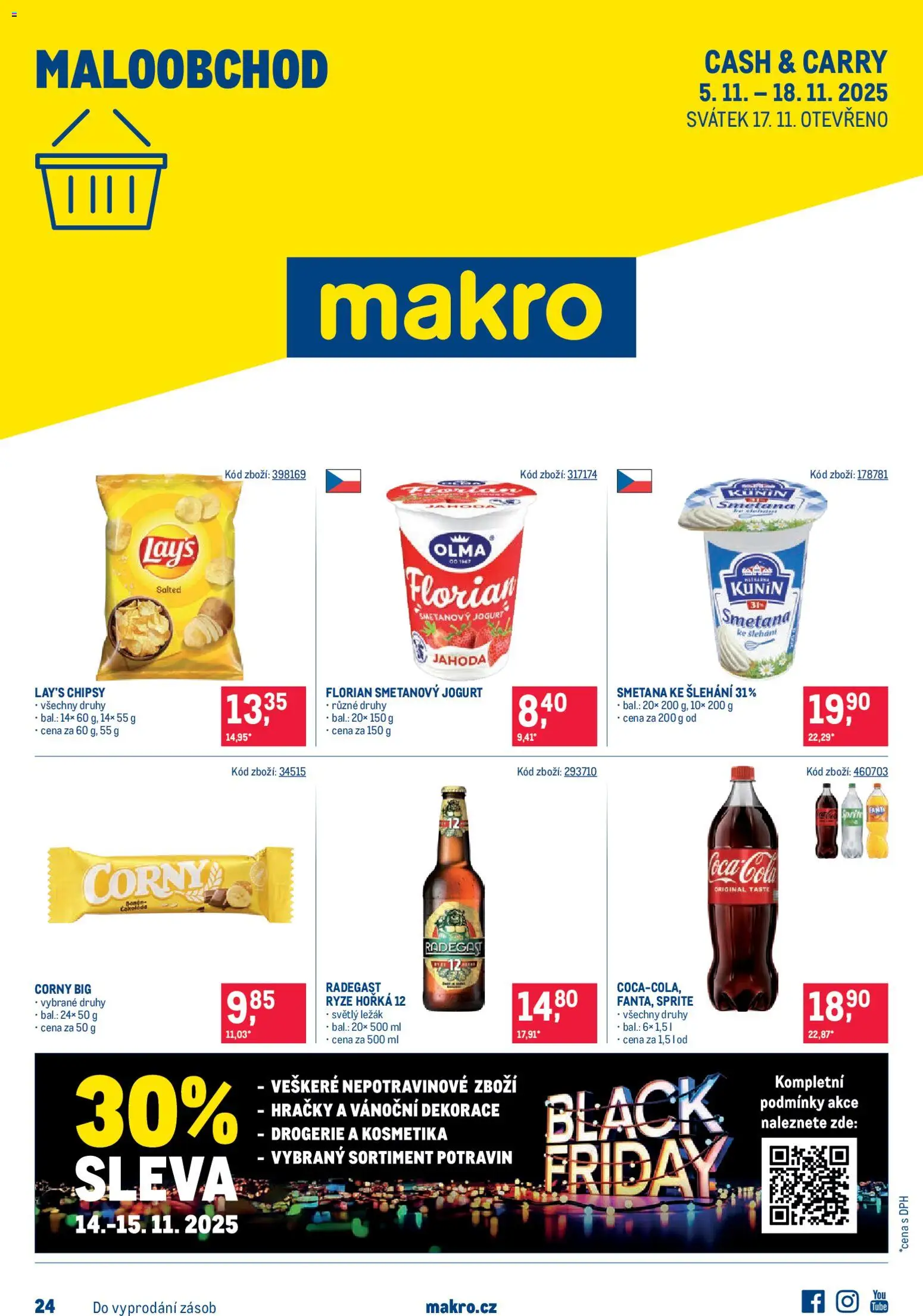Makro leták - Maloobchod - strana 1- platný od 05.11.2025