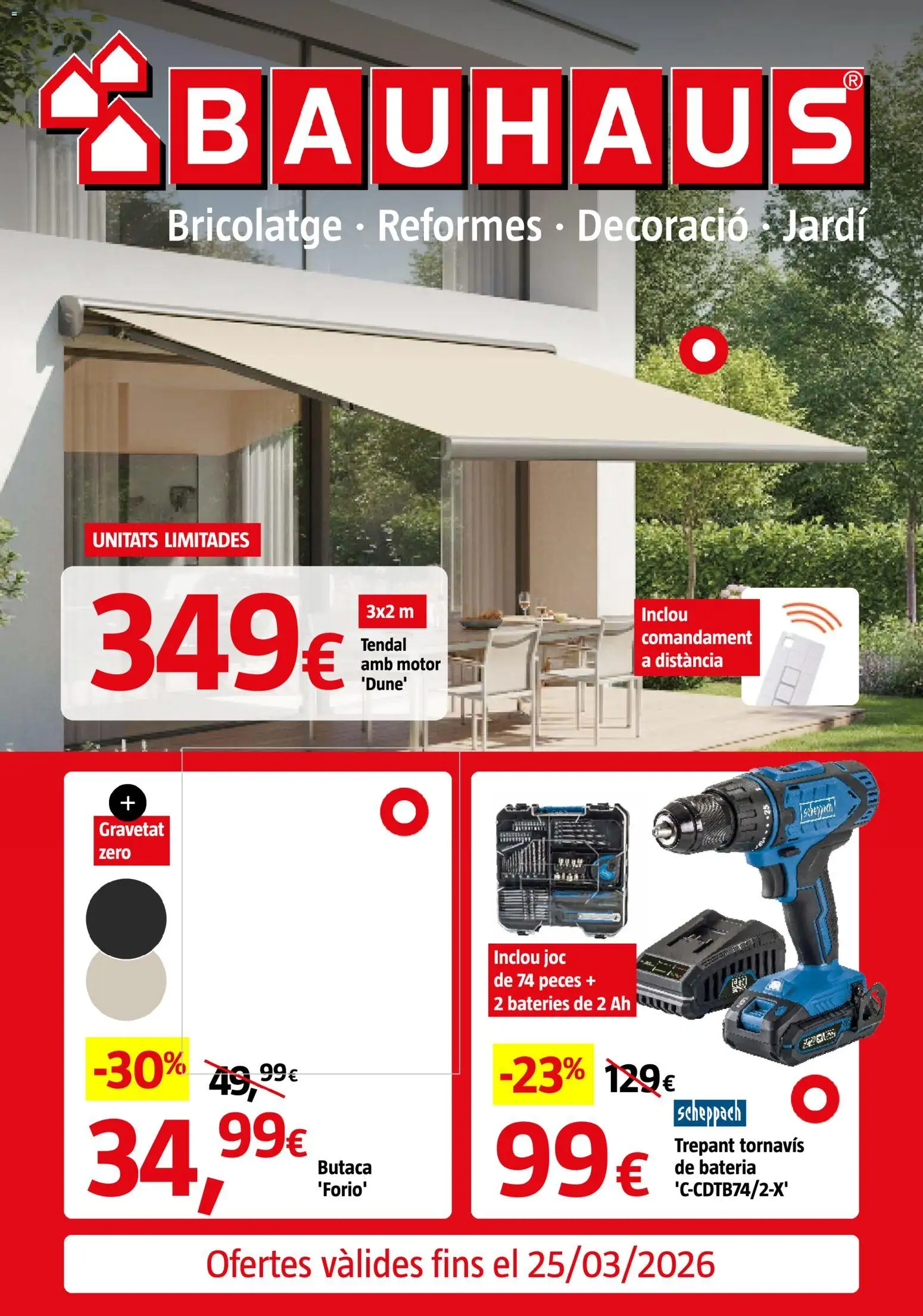 Bauhaus folleto Cat - Página de 1 - Válido desde 26/02/2026