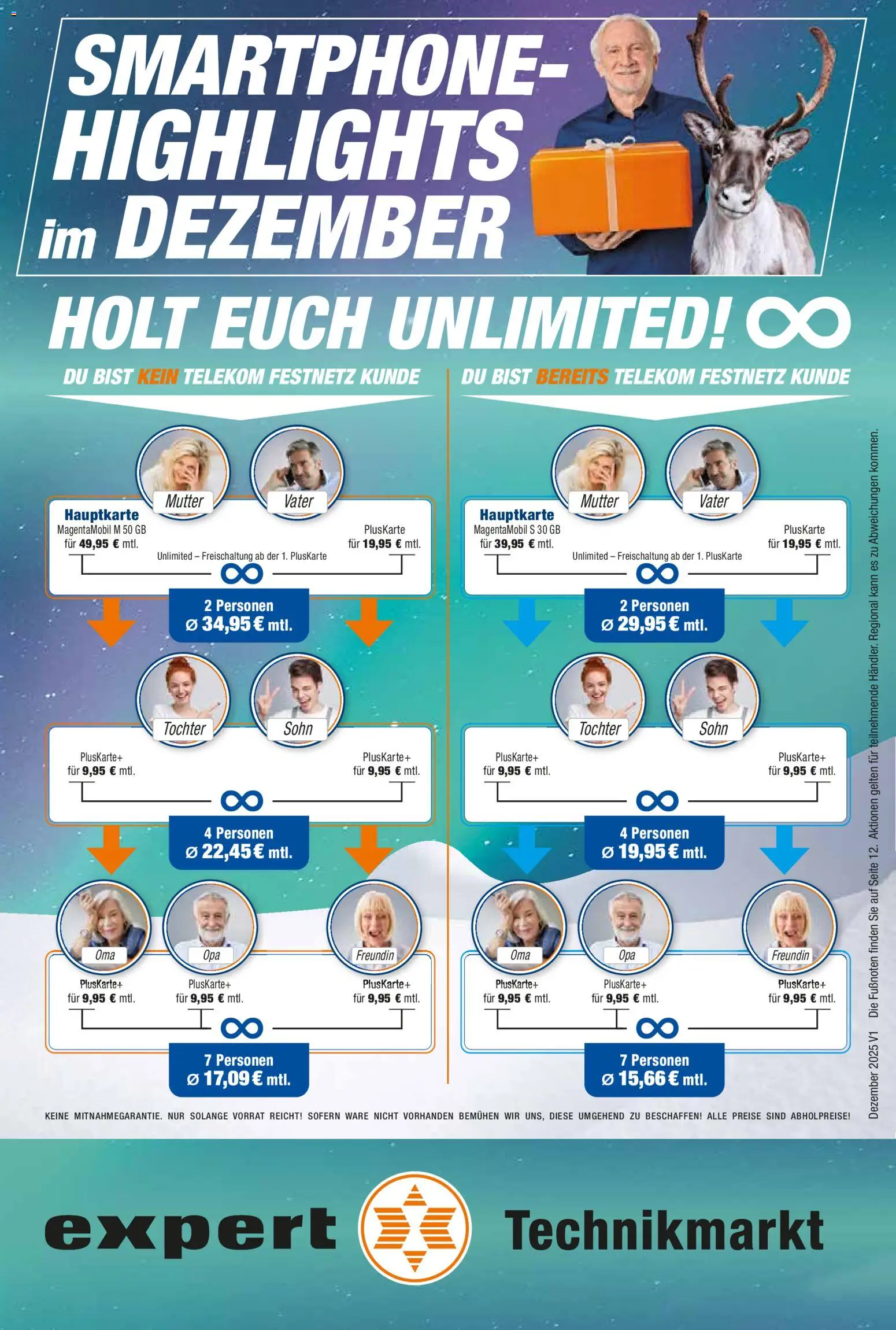 Expert Smarthphone Highlights im Dezember - Seite 1 - gültig ab 01.12.2025