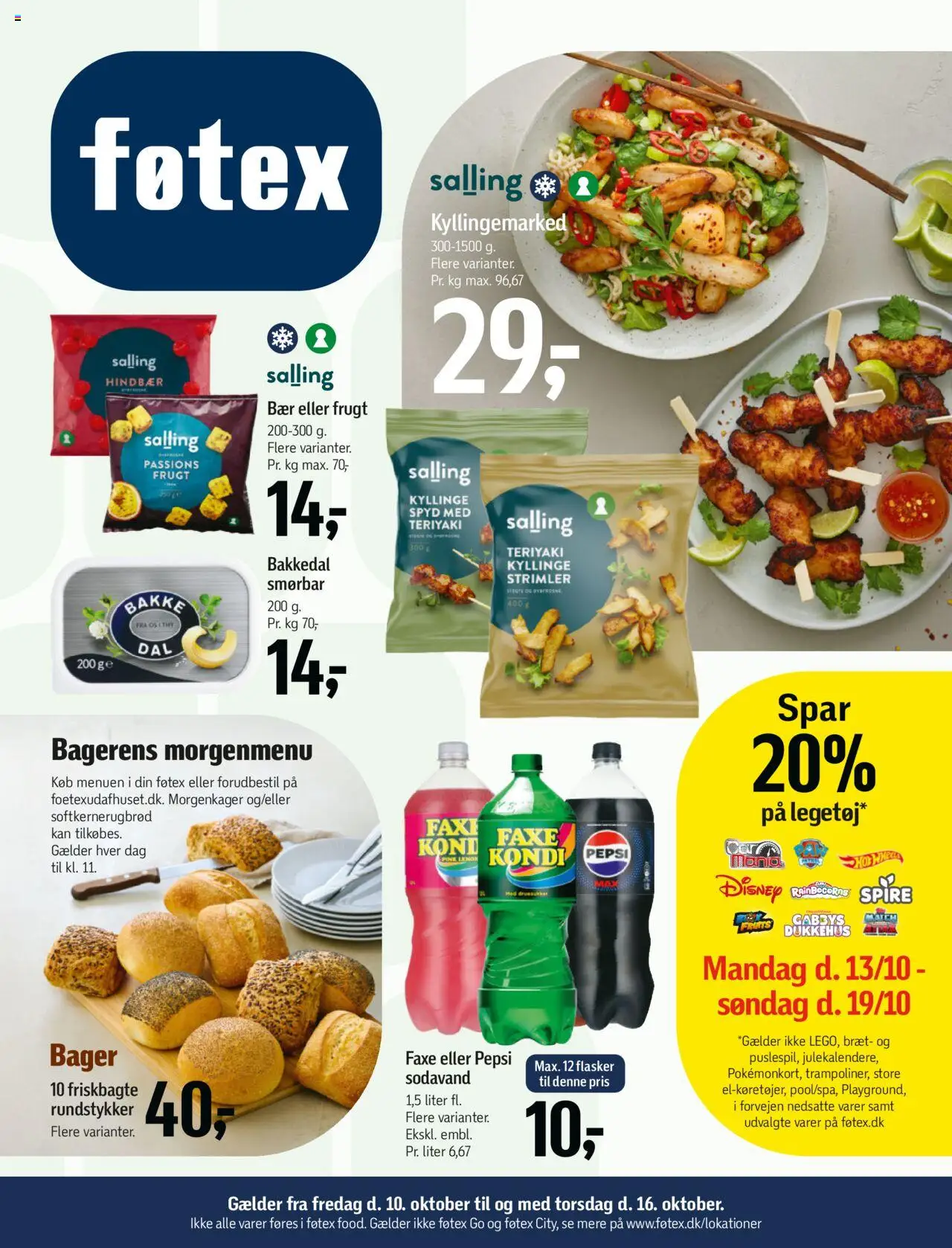 Føtex - Tilbudsavis - side 1- gyldig fra 10/10/2025