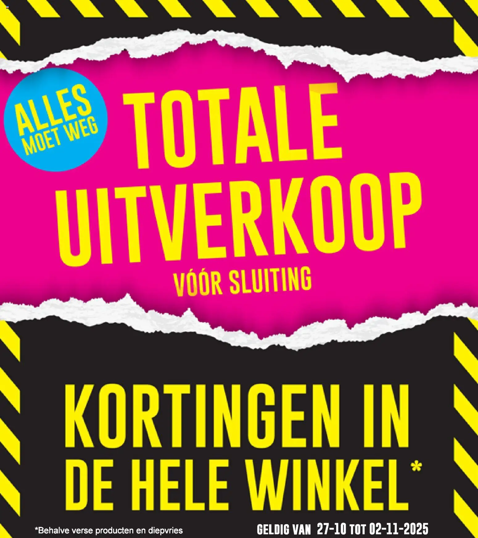Cora - Liquidatie  - pagina 1- geldig vanaf 27/10/2025