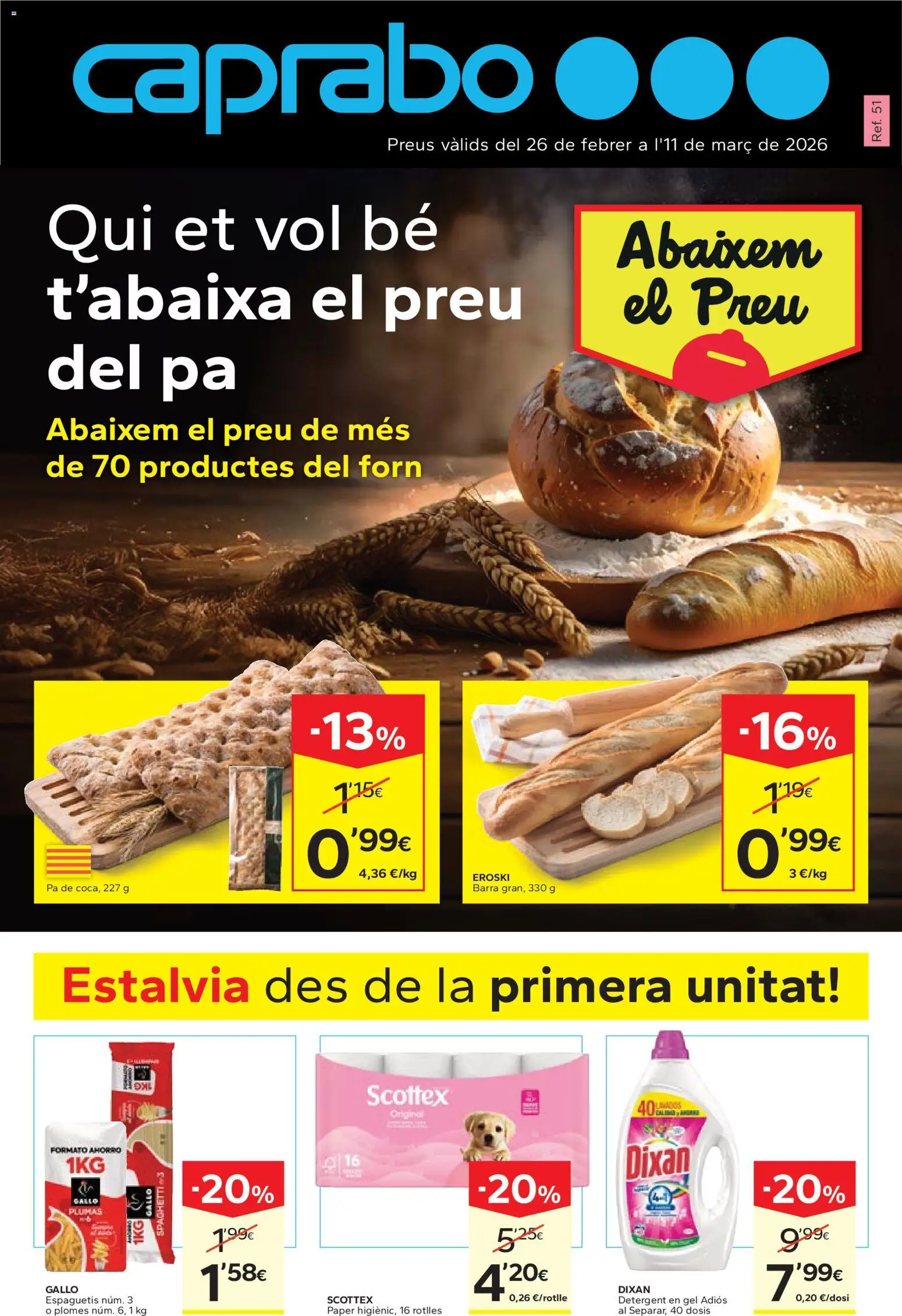 Caprabo - Abaixem el preu - Página de 1 - Válido desde 26/02/2026