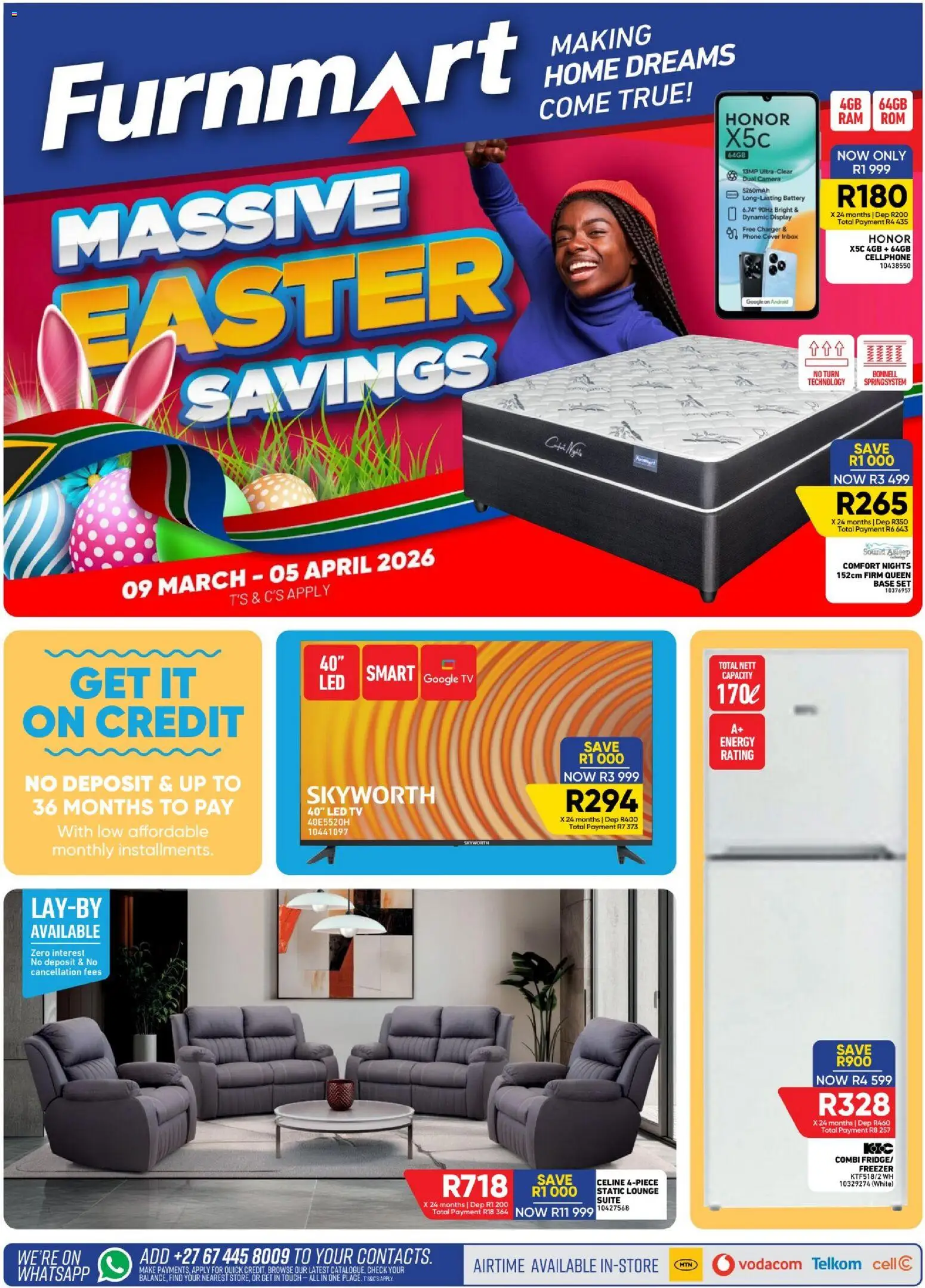 Furnmart Specials - page 1- valid from 09/03/2026