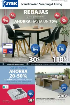 Vista previa del folleto JYSK - Summer Sale válido desde 17/07/2025