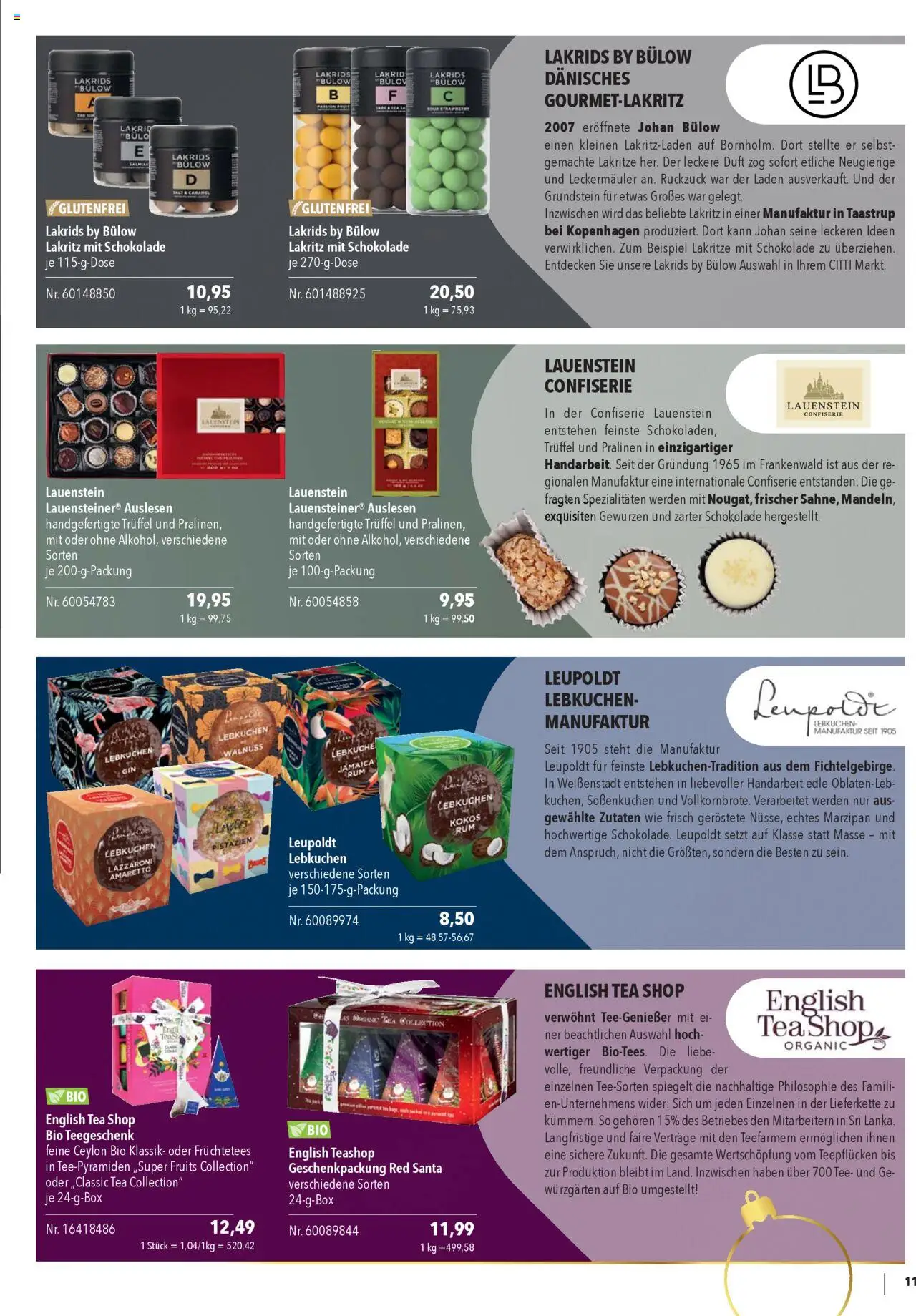 CITTI Markt  Präsente - Seite 11 - gültig ab 22.10.2025