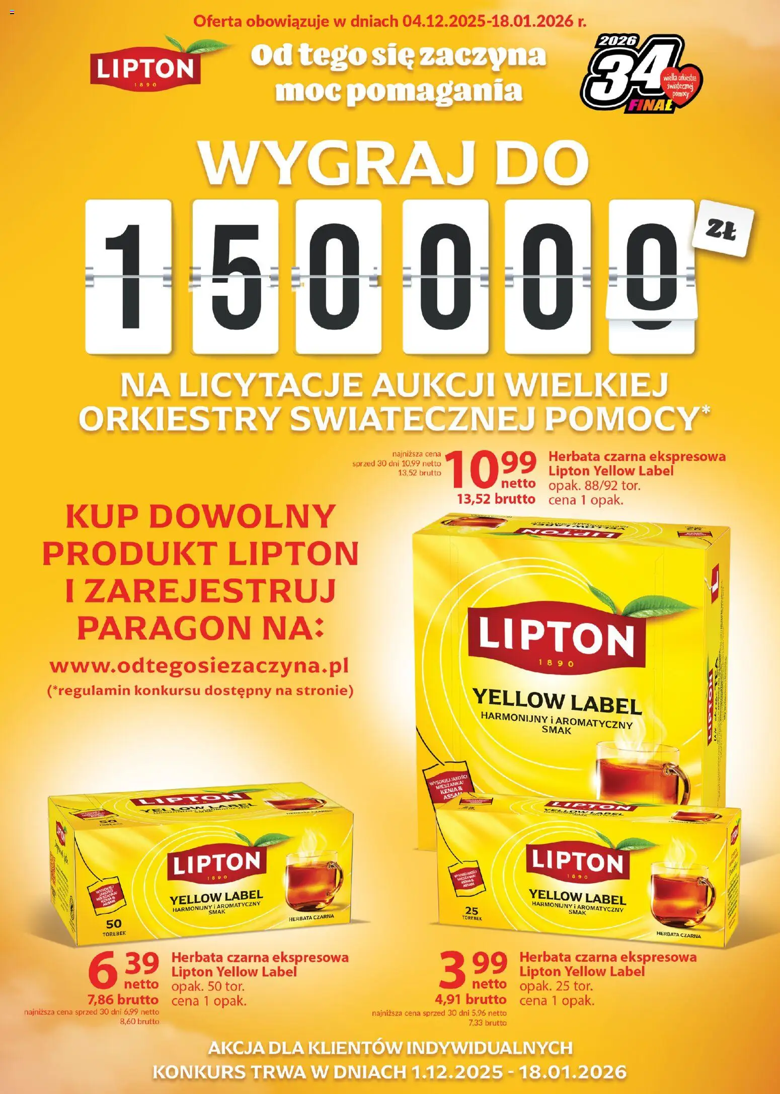 Makro Gazetka - Lipton - strona 1- ważny od 04.12.2025