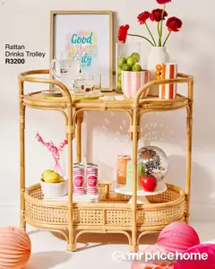Preview MRP Home Rattan Drinks Trolley valid from 20/11/2025