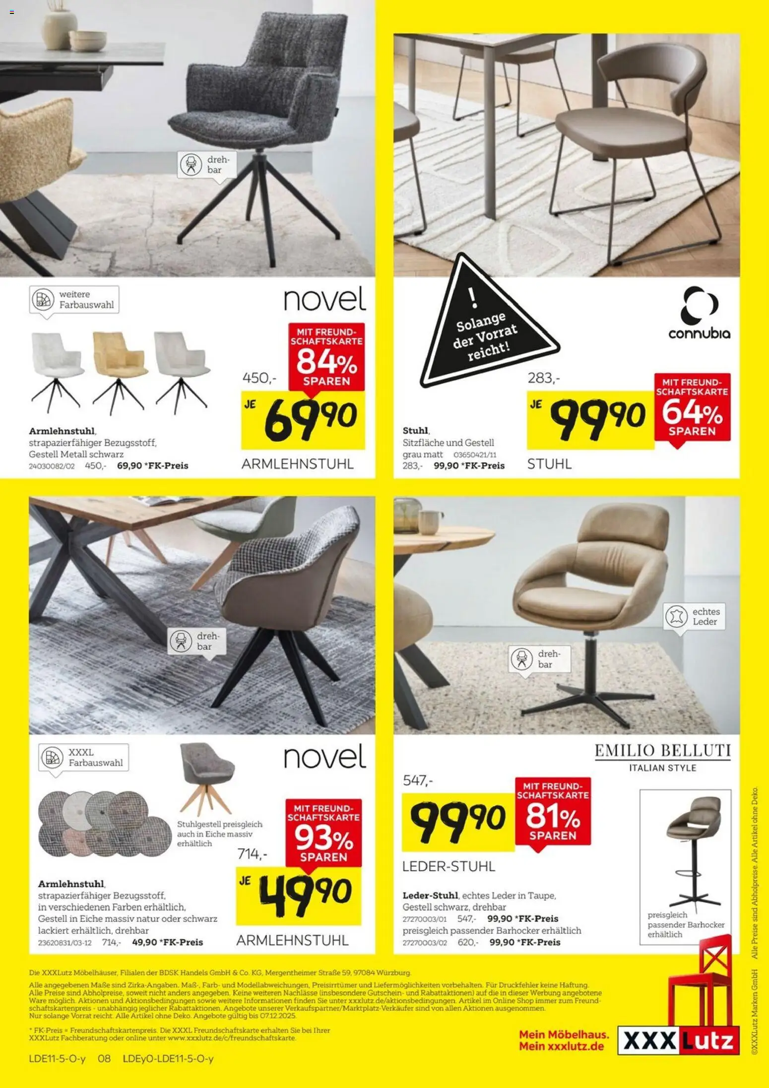 XXXL Lutz - Größte Lagerräumungsverkauf - Seite 8 - gültig ab 23.11.2025