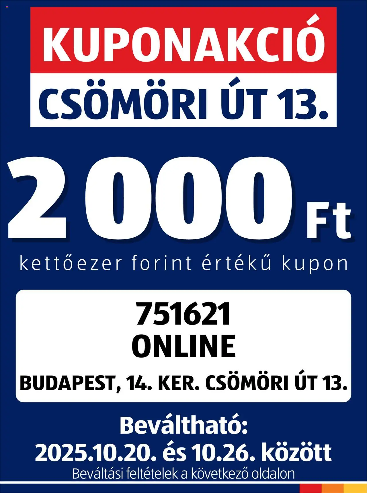 Aldi Kupón Akció | Budapest - 1oldal - érvényes 2025.10.20.-tól