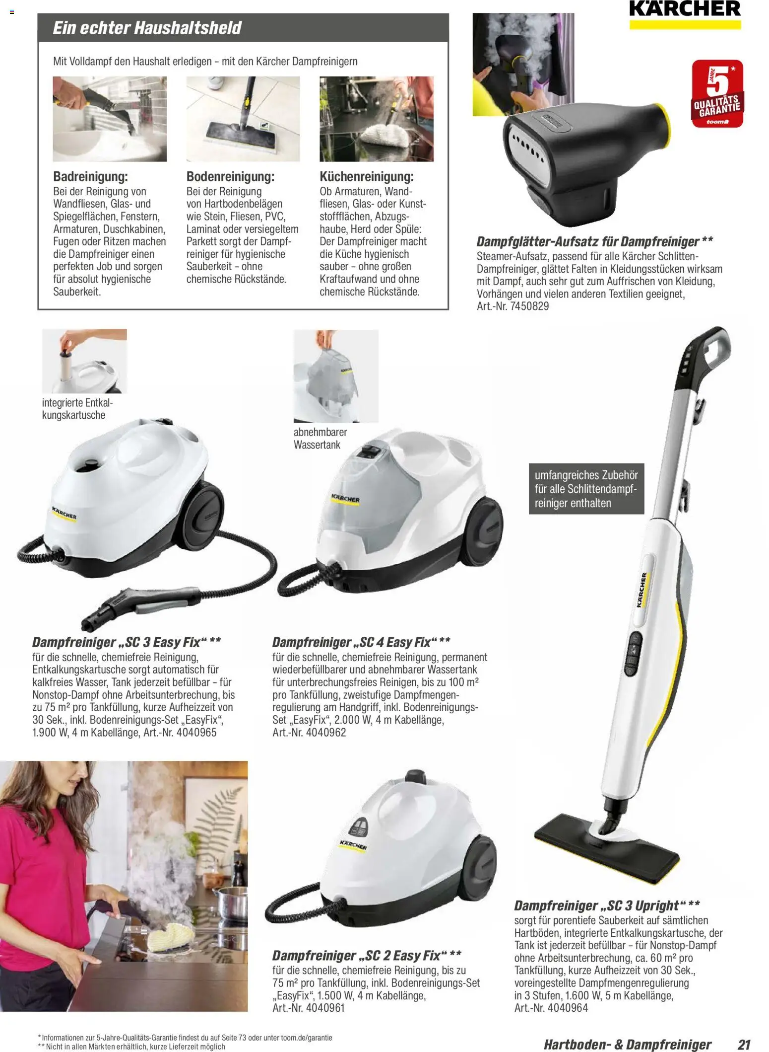 Toom Baumarkt  Wohnen & Haushalt 2026 - Seite 21 - gültig ab 01.01.2026