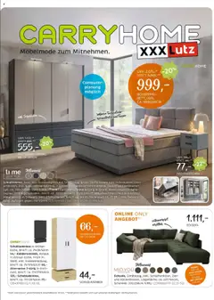 Vorschau XXXLutz Carry Home gültig ab 14.10.2025