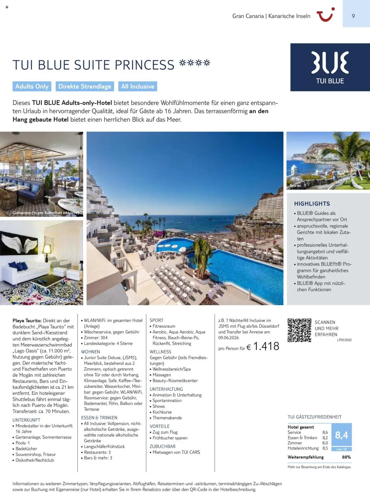 TUI Prospekt Kanaren, Kapverden & Senegal 2025/26	  - Seite 9 - gültig ab 01.11.2025