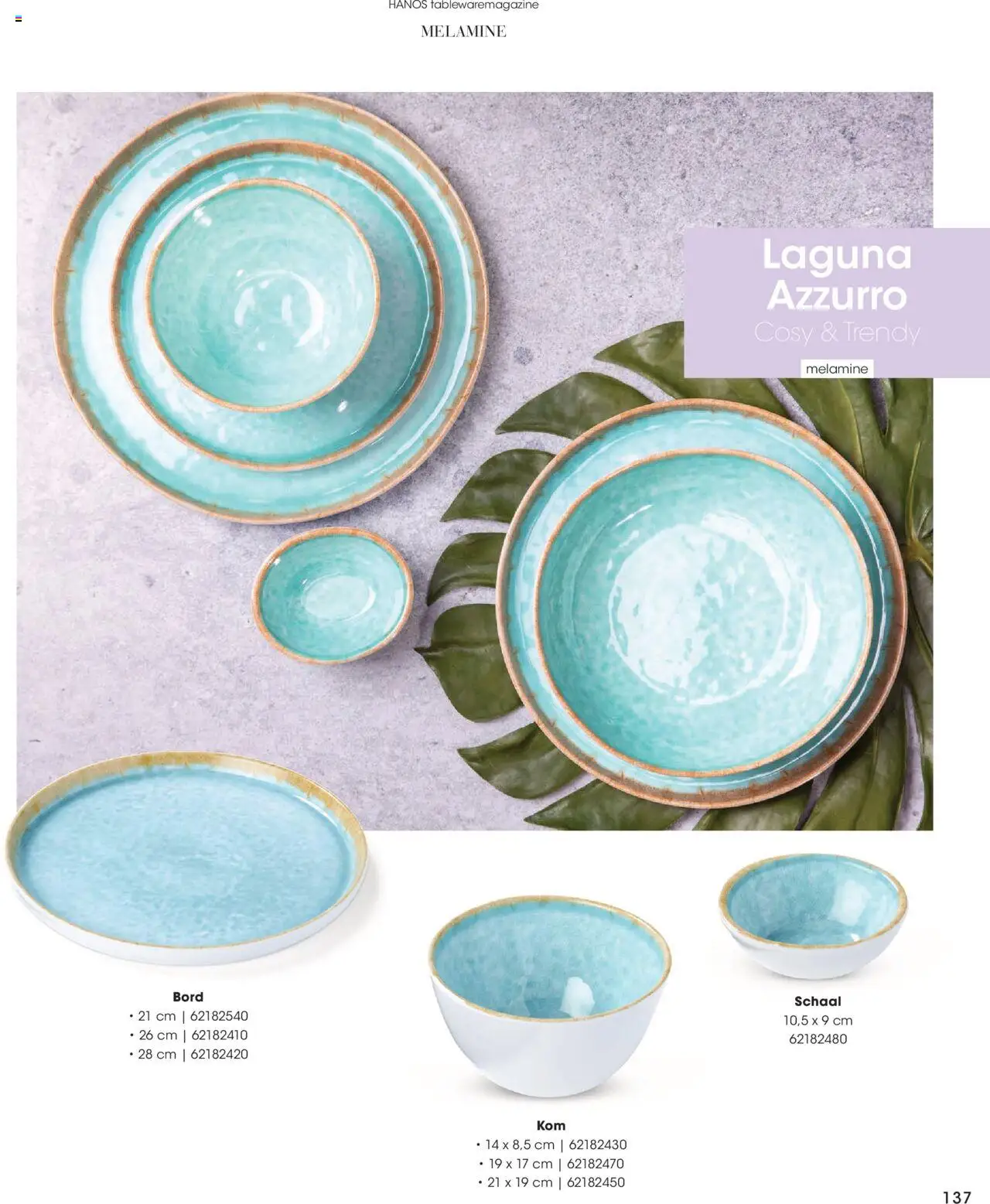 Hanos - Tableware magazine 2025-2026 - page 137- valid from 01-09-2025