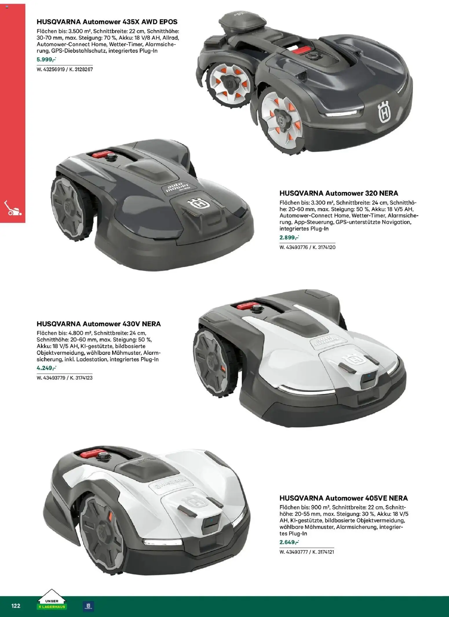 Lagerhaus Garten & Freizeit Katalog 2026 - Wien, Innsbruck - page 122- valid from 01.03.2026